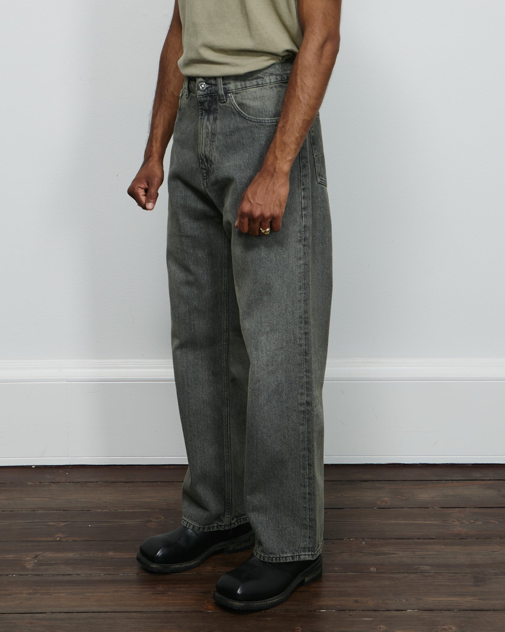 Third Cut - Ash Dust Chain Twill