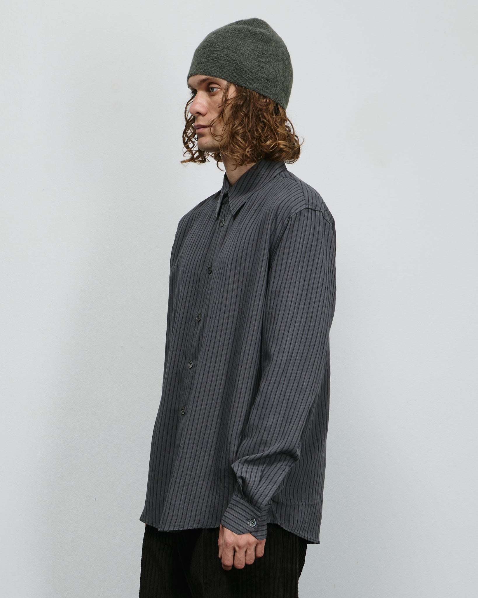Beyond Shirt - Iron Stripe Ceremony Viscose