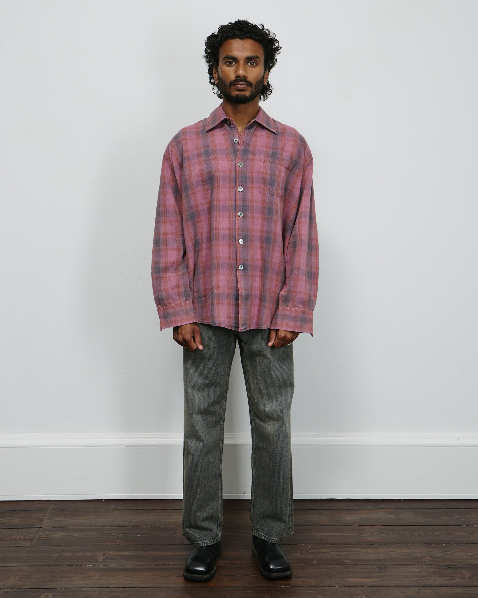 Borrowed Shirt - Idaho Flannel Check