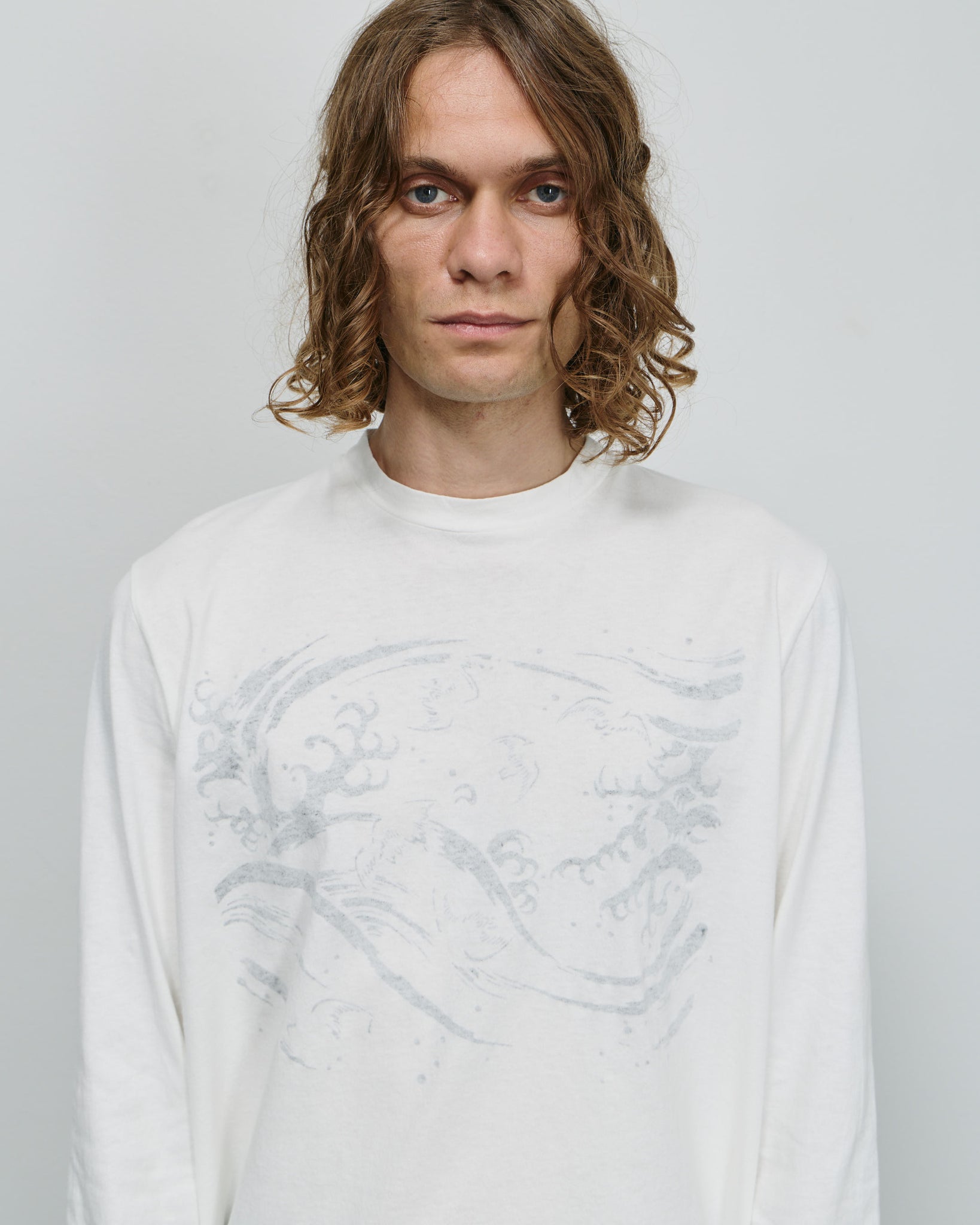 Box Longsleeve - Fleeting Breeze Print