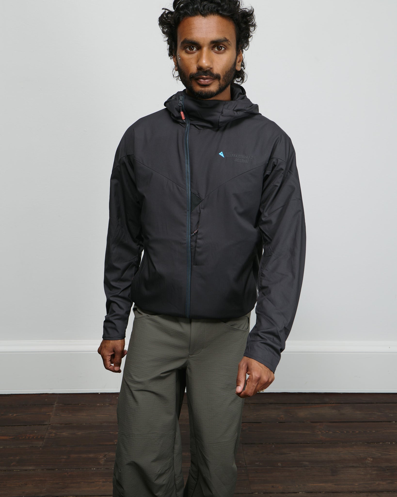 Gondul Hood Jacket - Raven