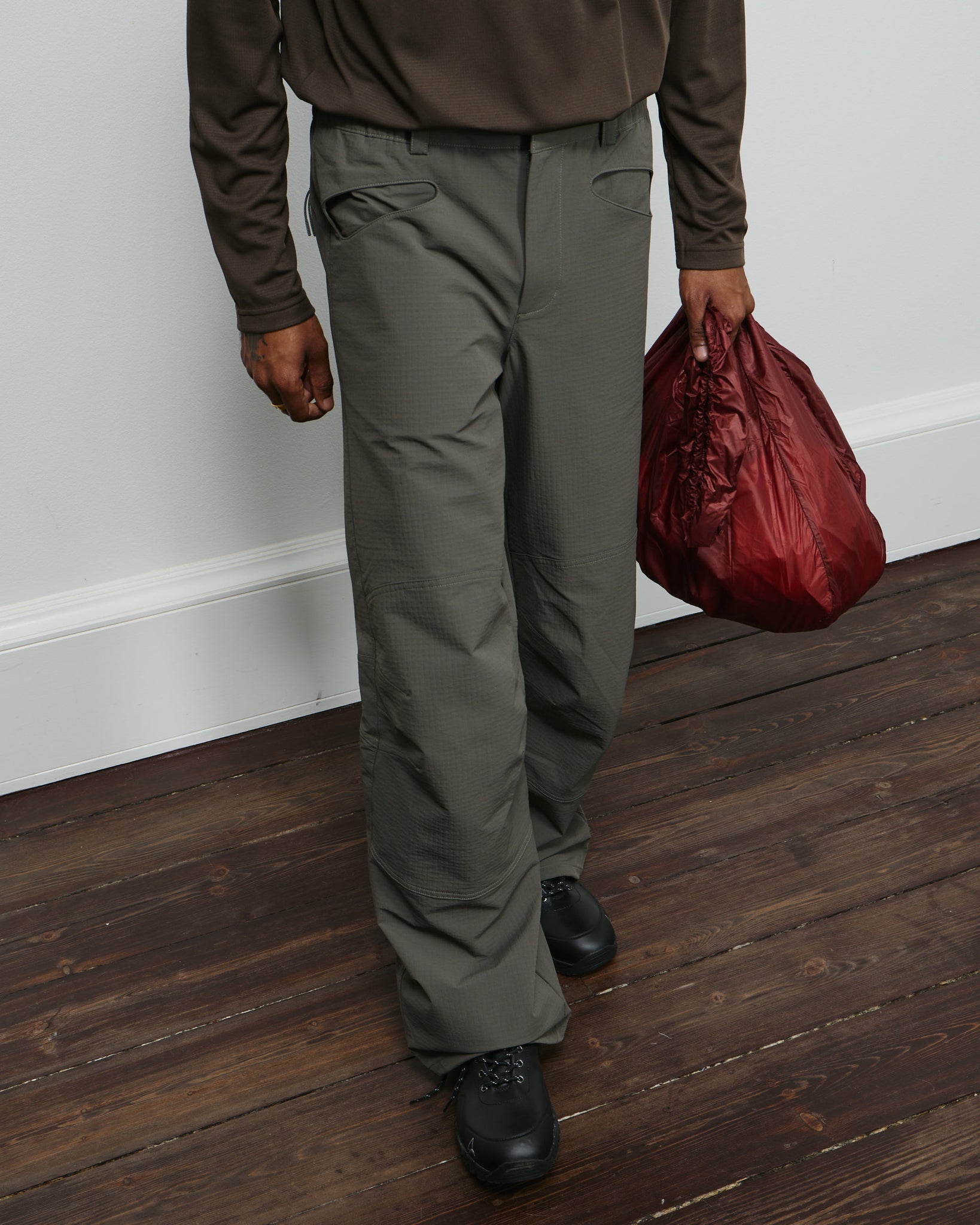 Tambo Shaped Softshell Pant - Dark Olive