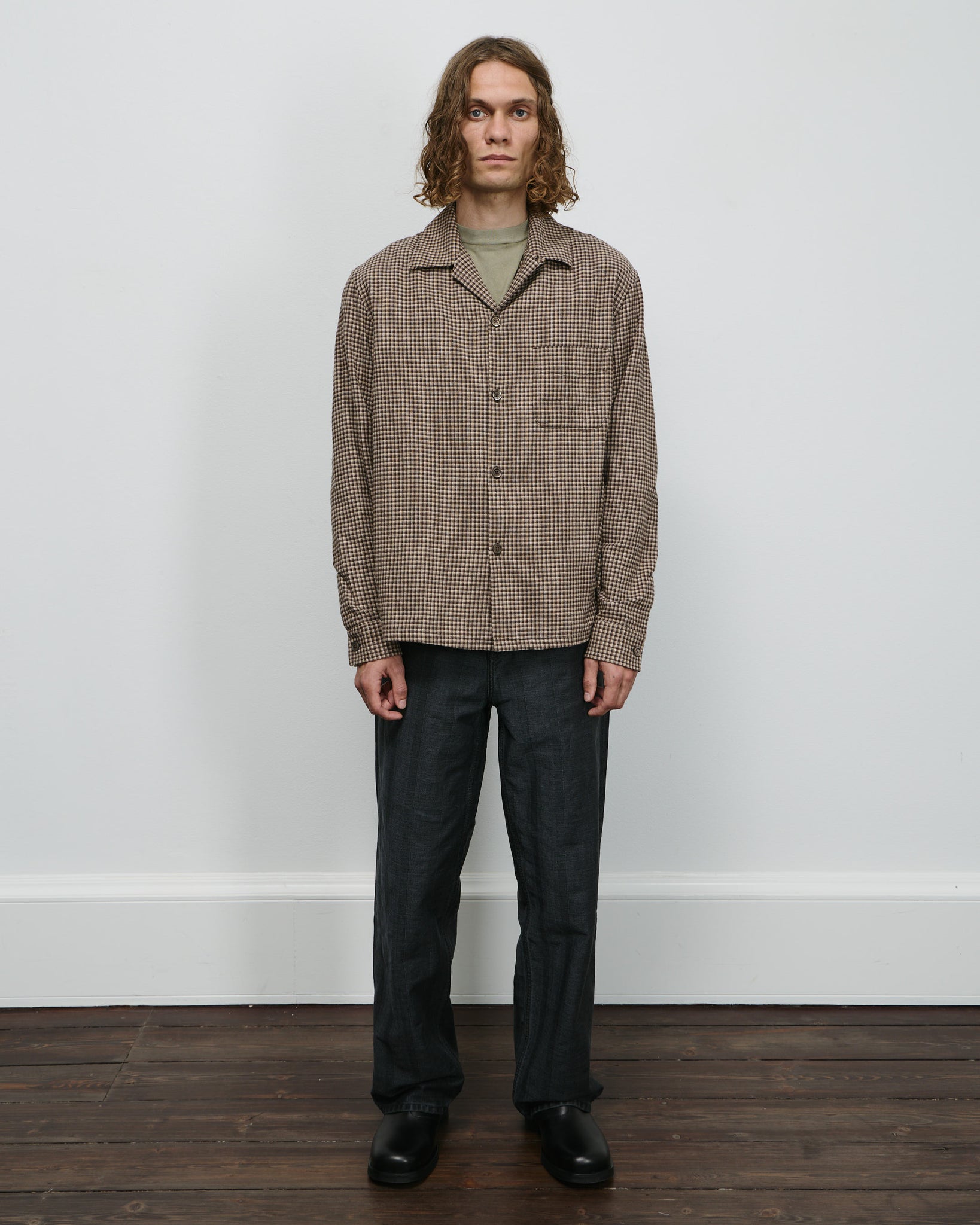 Heusen Shirt - Endino Flannel Check