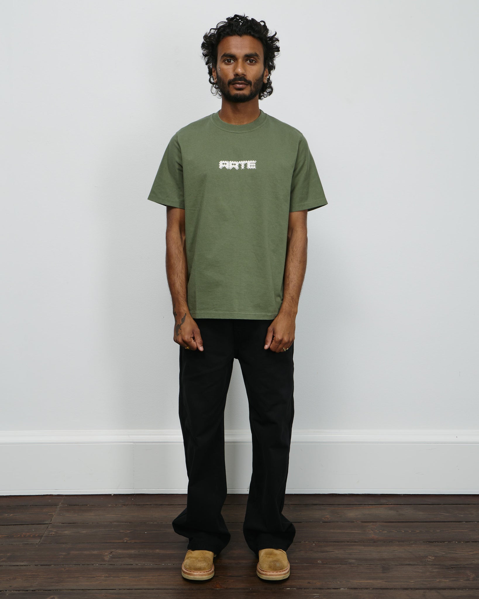 Arte Pixel T-shirt - Green