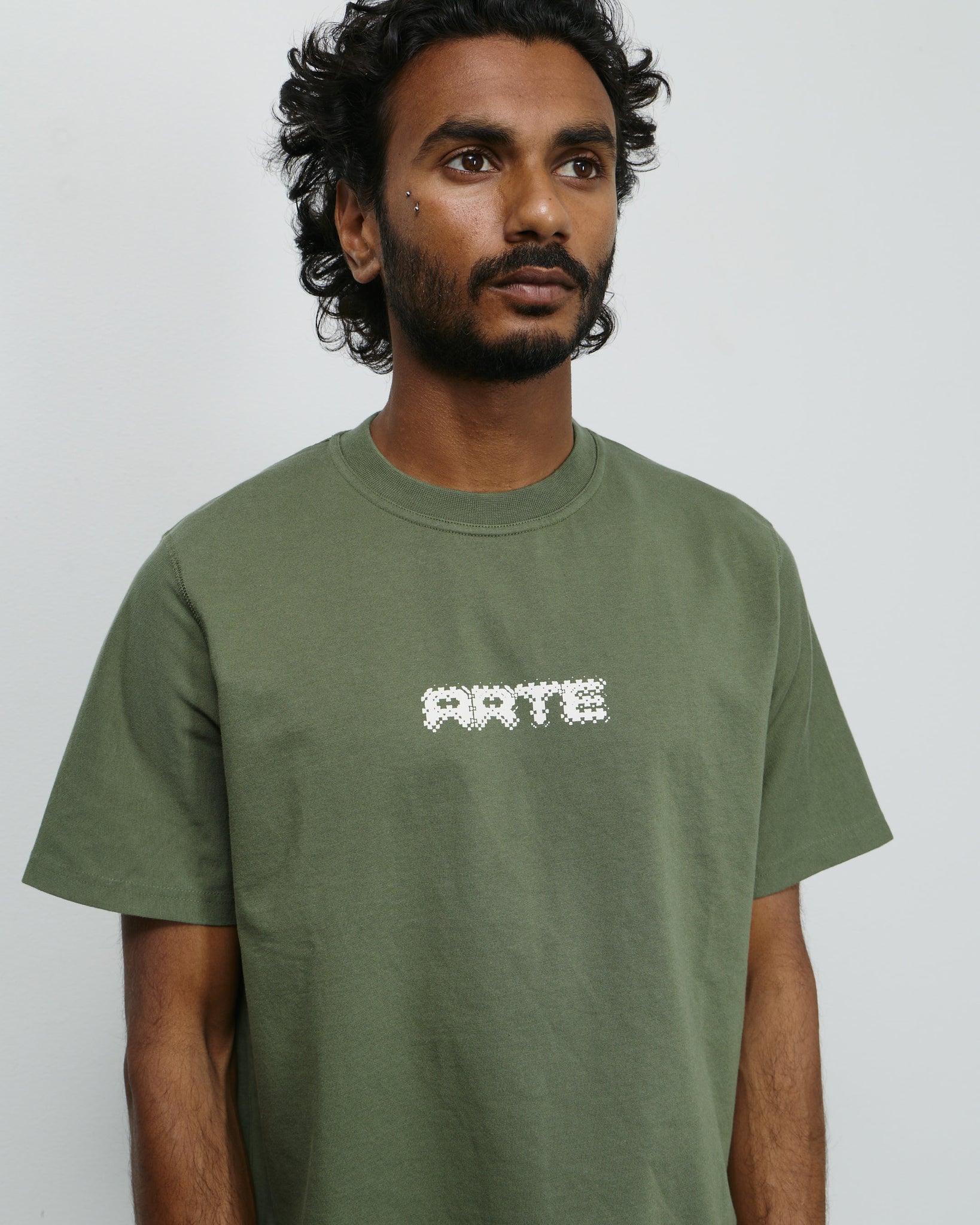 Arte Pixel T-shirt - Green