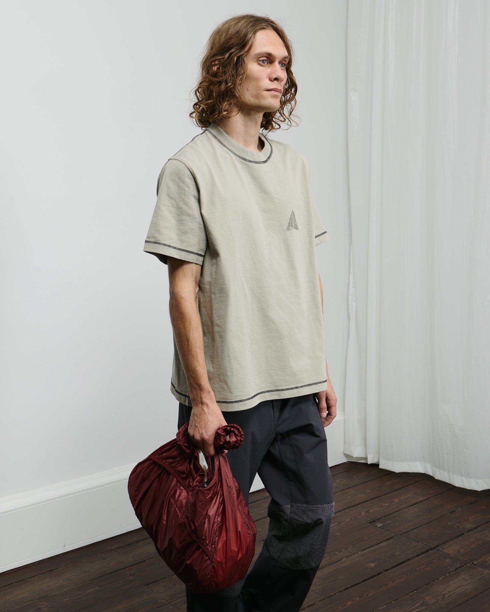 Neolith Stitch Organic T-shirt - Pale Green