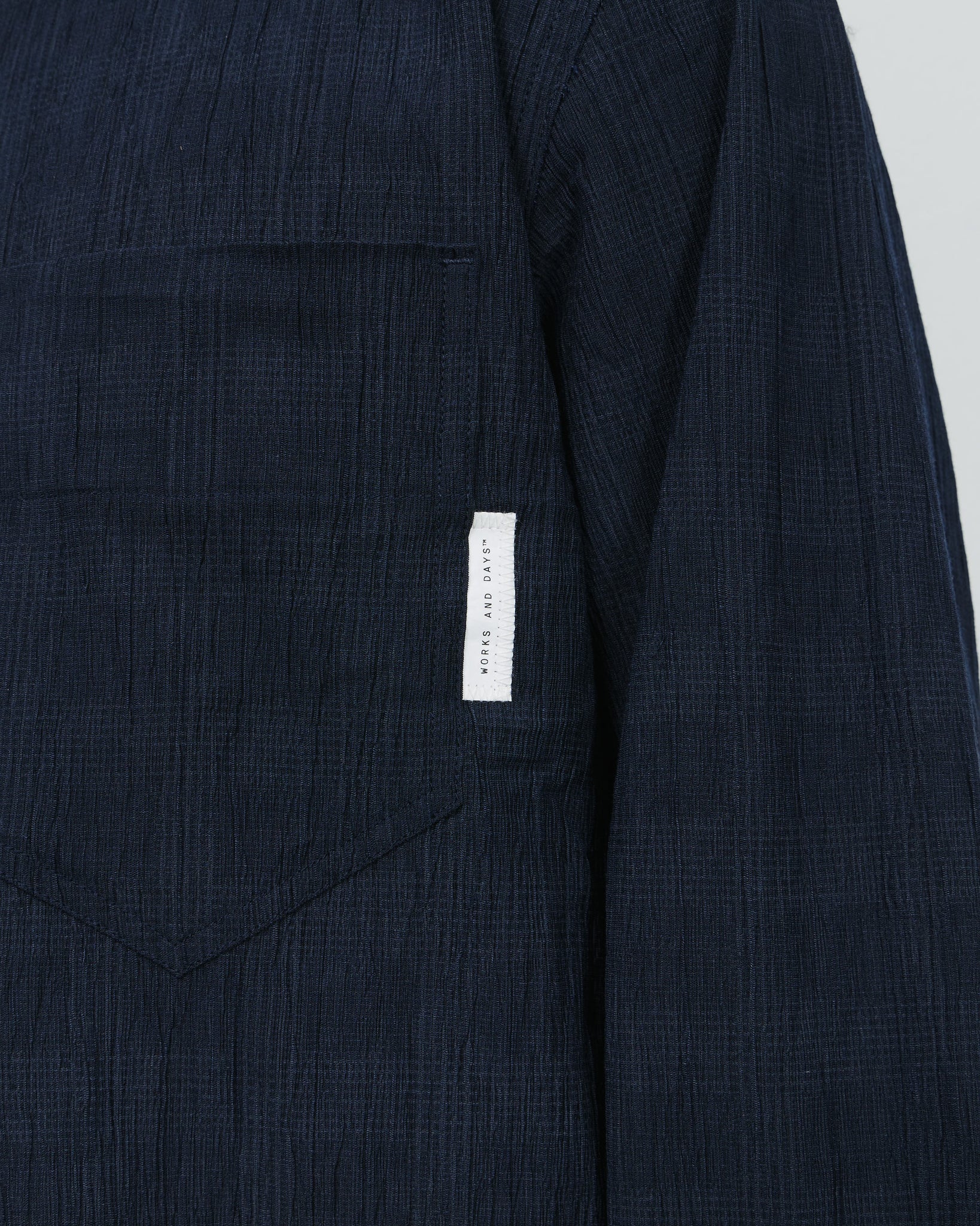 Regen® Washed Rayon Classic Shirt - Navy