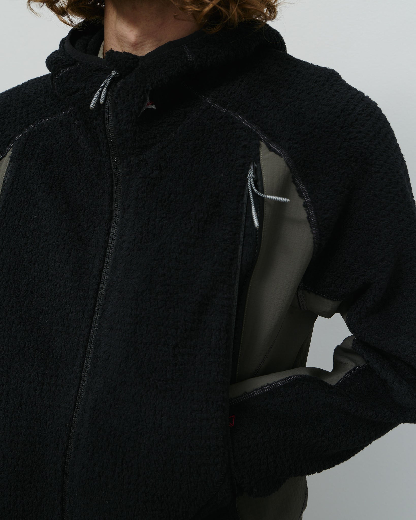 Kai Polartec High Loft Jacket - Black/Dark Olive