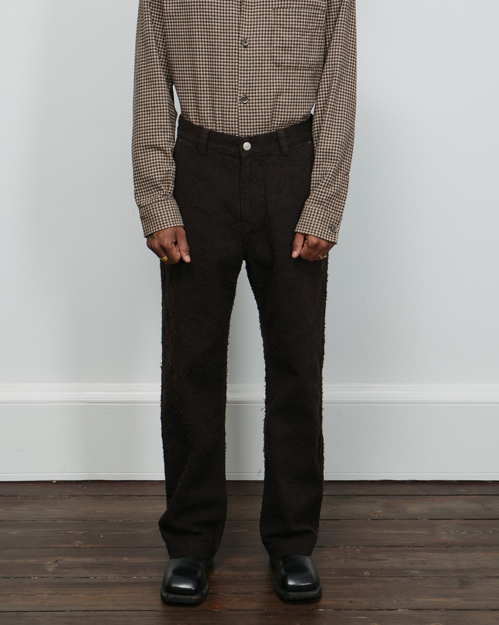 Punch Out Jeans - Dark Brown