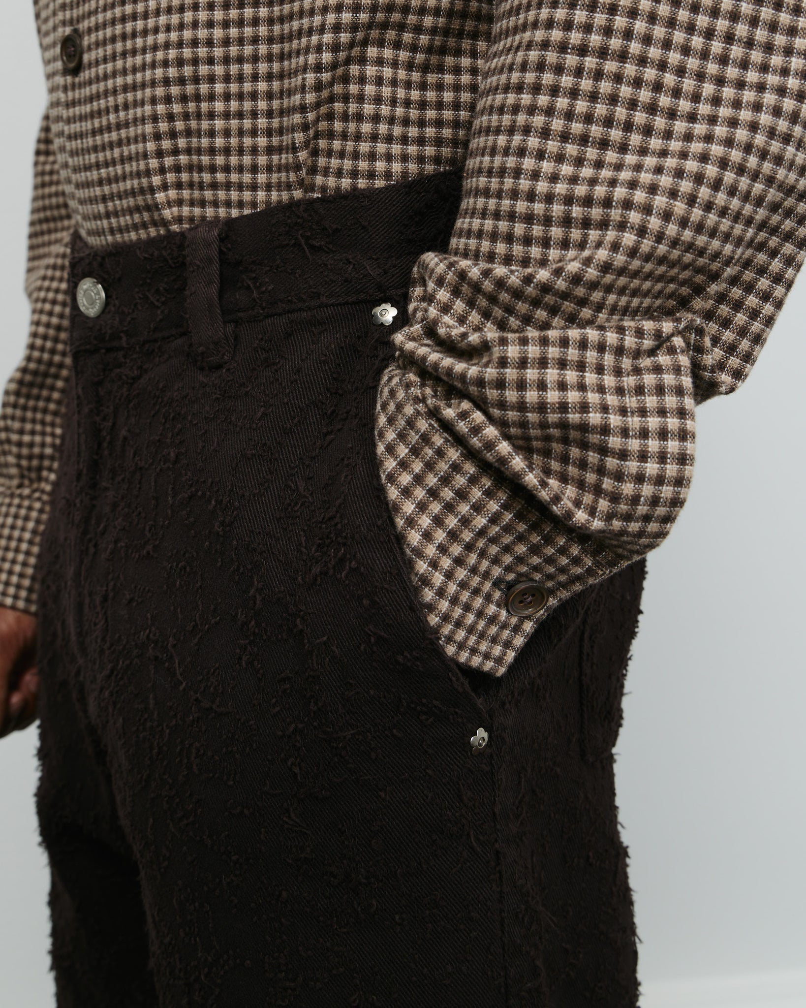 Punch Out Jeans - Dark Brown