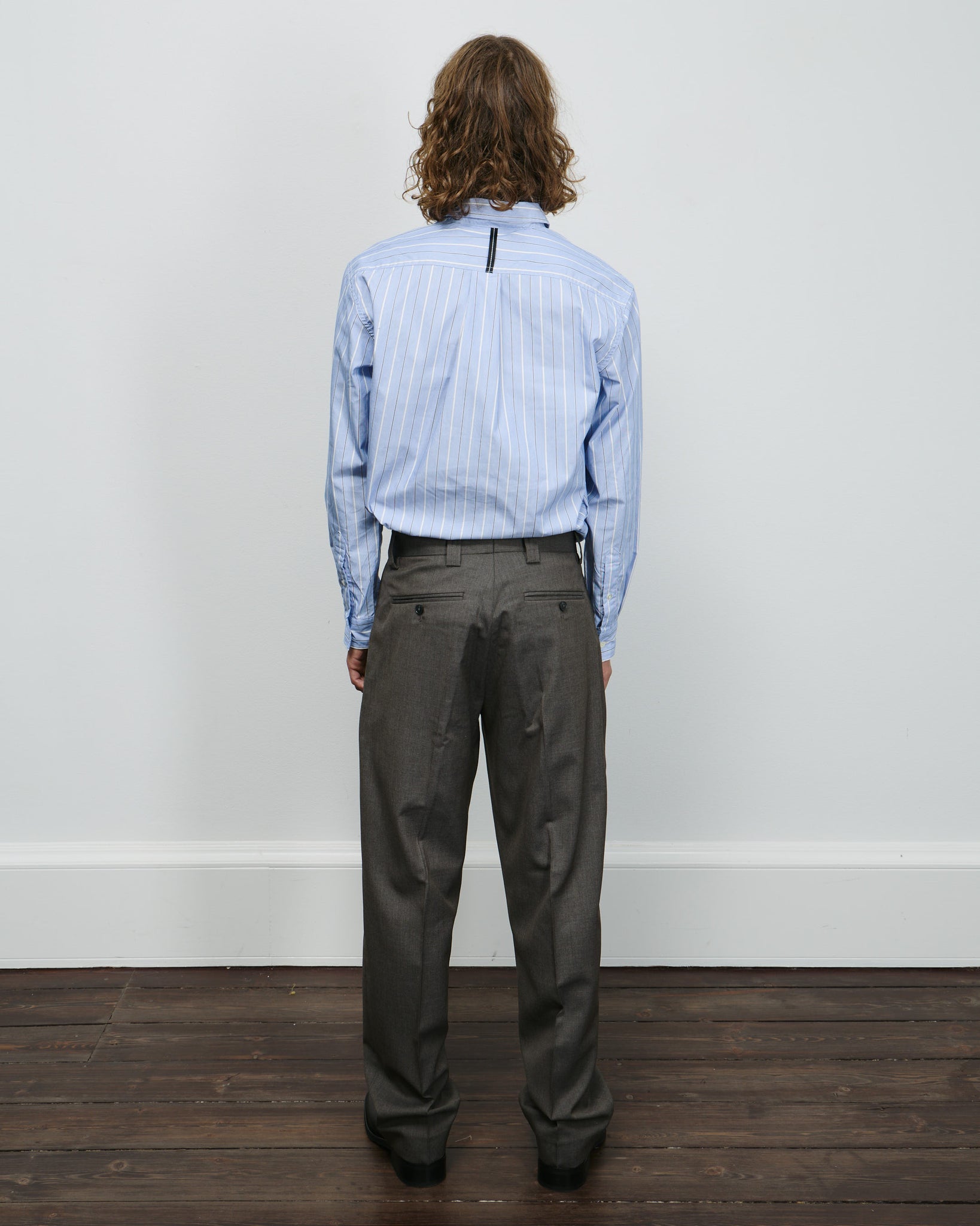 Study Trousers - Taupe Wool