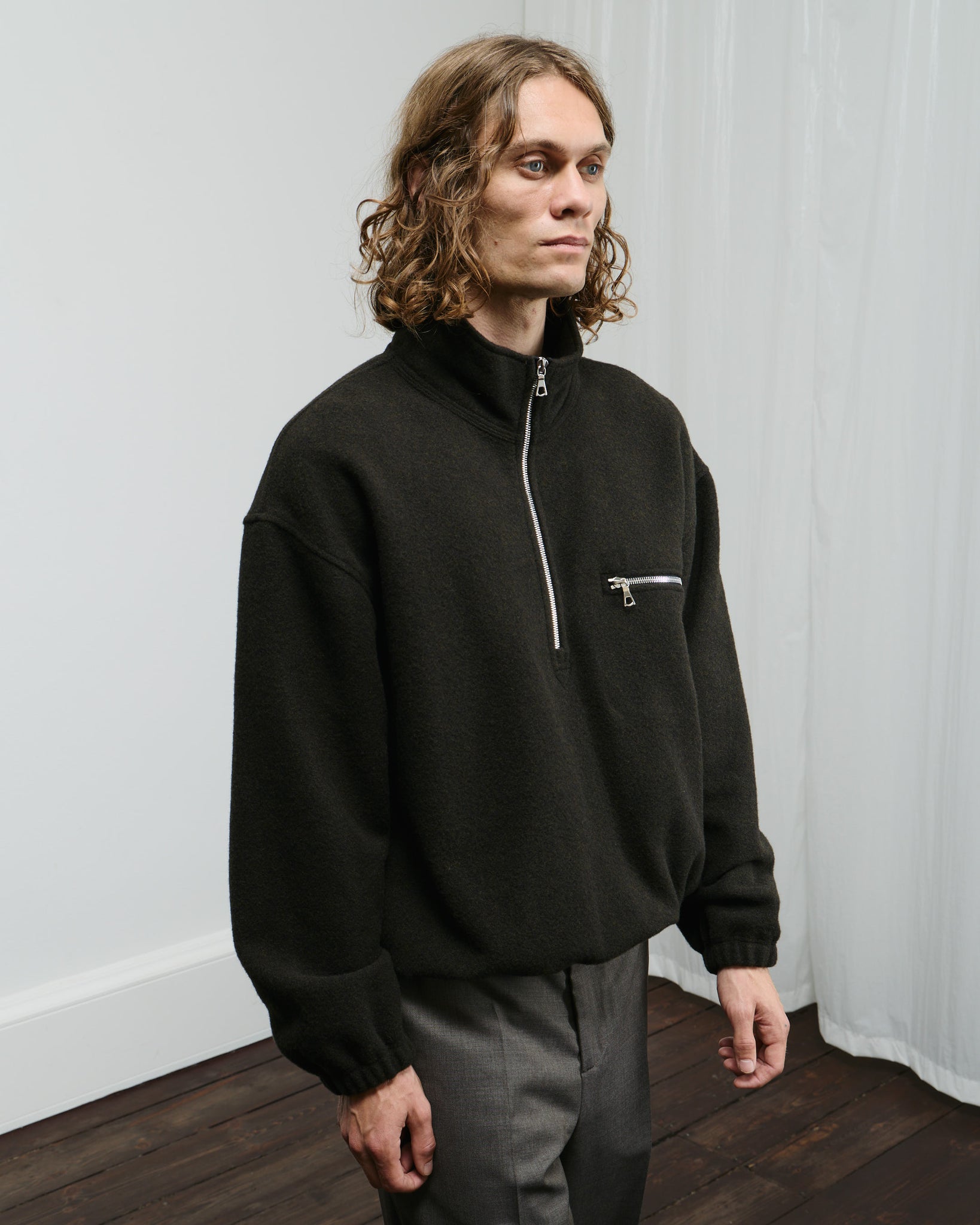 Polar Fleece - Tourbe Fleece