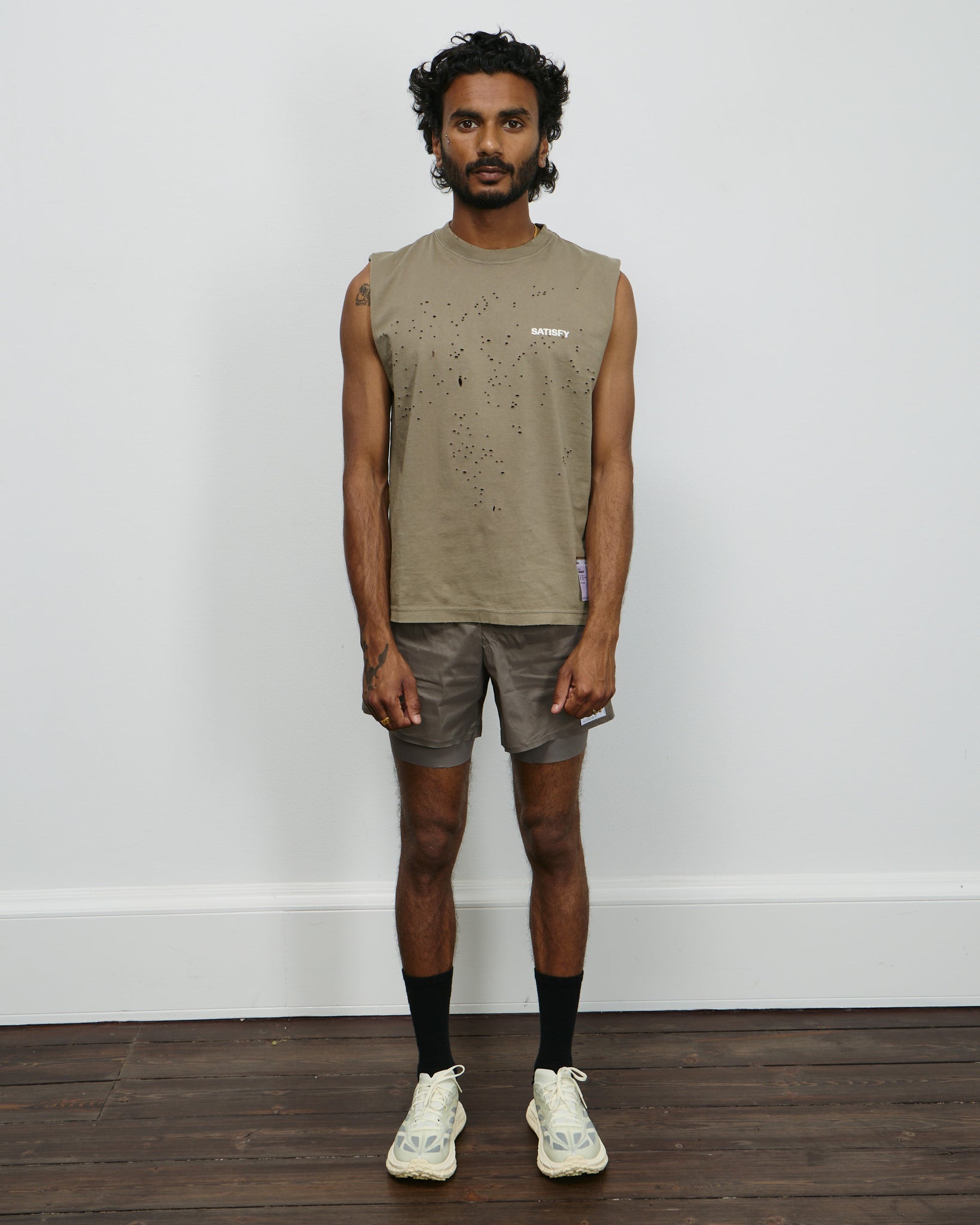 MothTech Muscle Tee - Aged Falcon