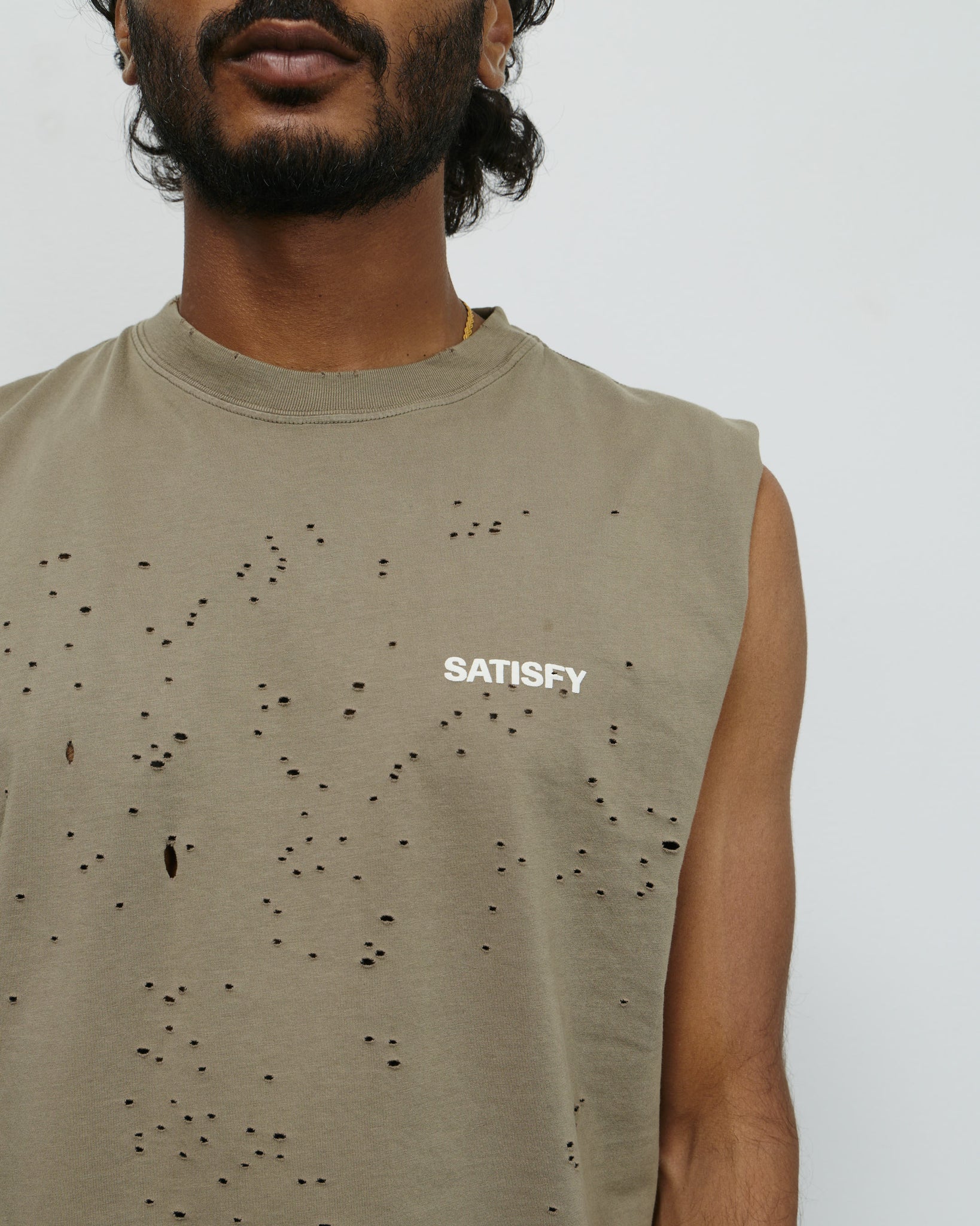 MothTech Muscle Tee - Aged Falcon