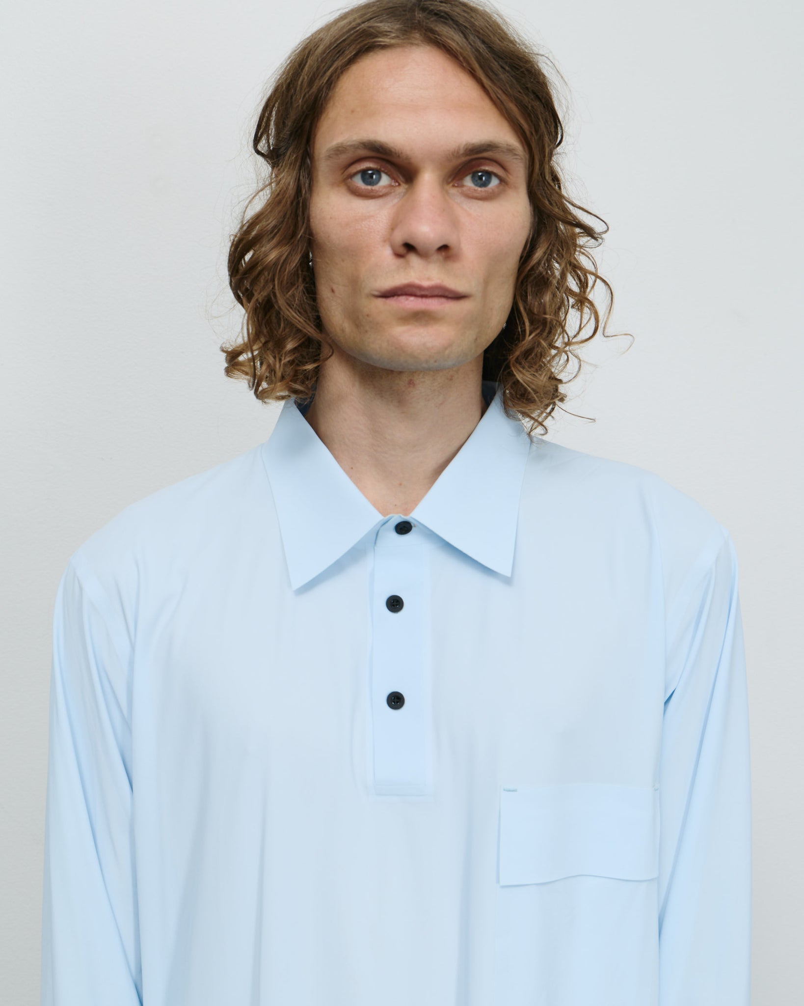 Render Ultrasound Polo - Light Blue