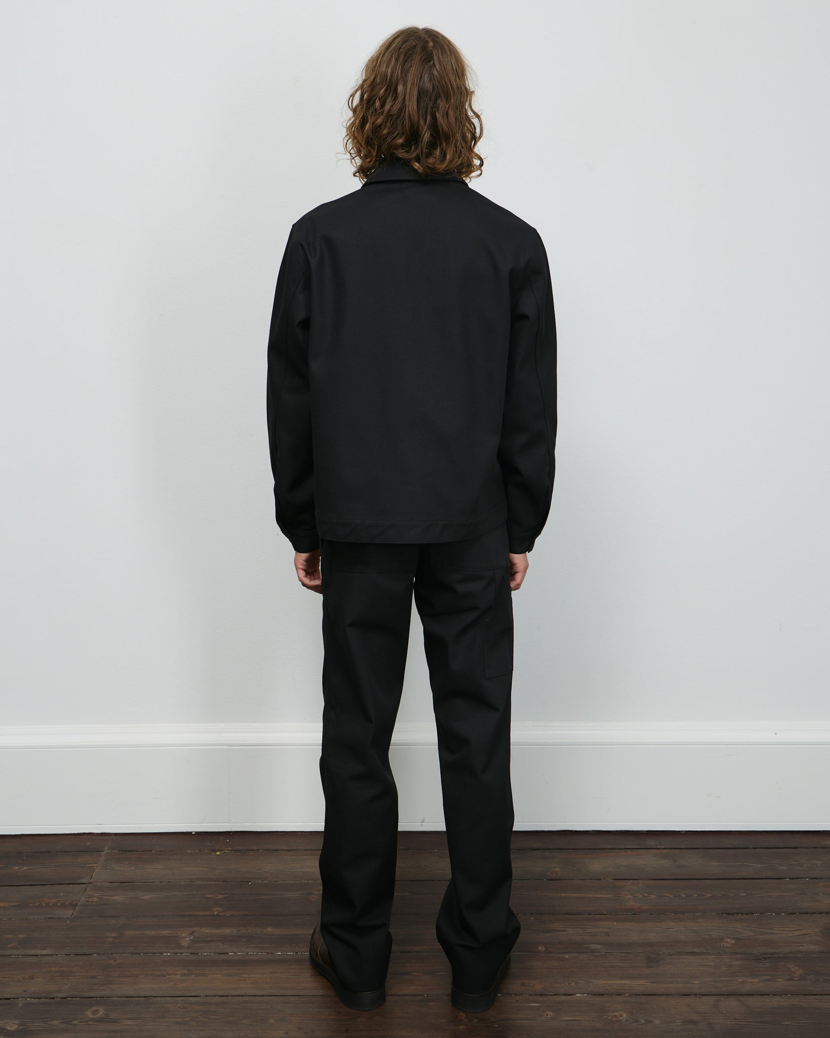 Replicated Short Jacket - Black