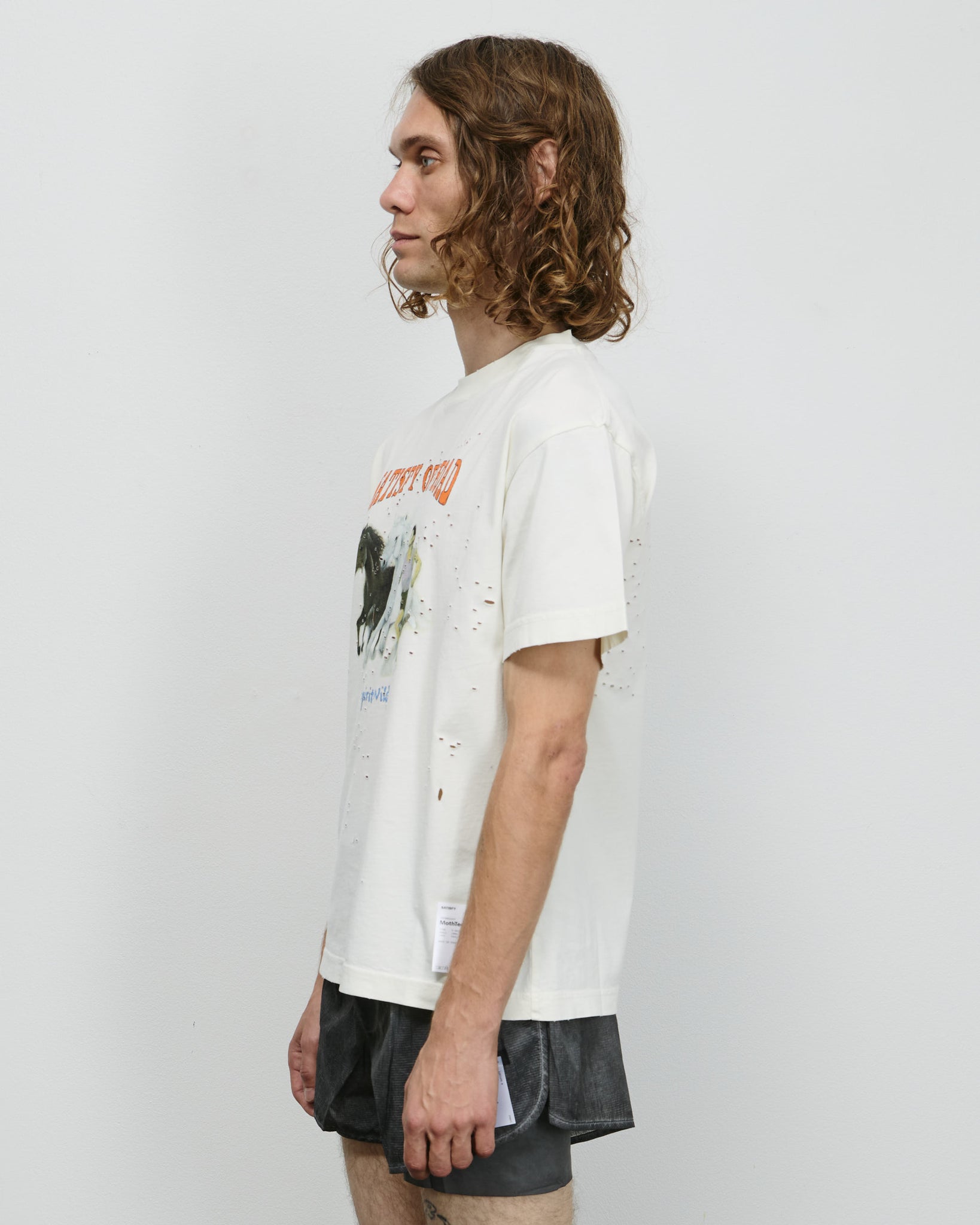 MothTech T-shirt - Off White