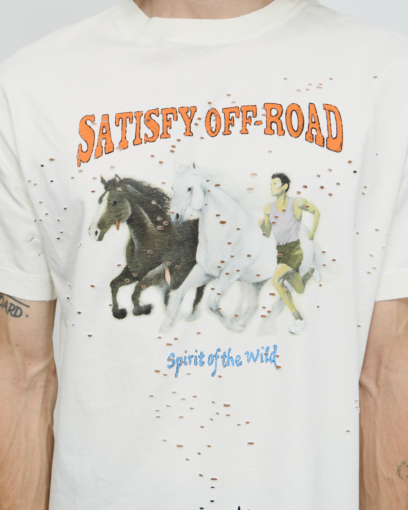 MothTech T-shirt - Off White