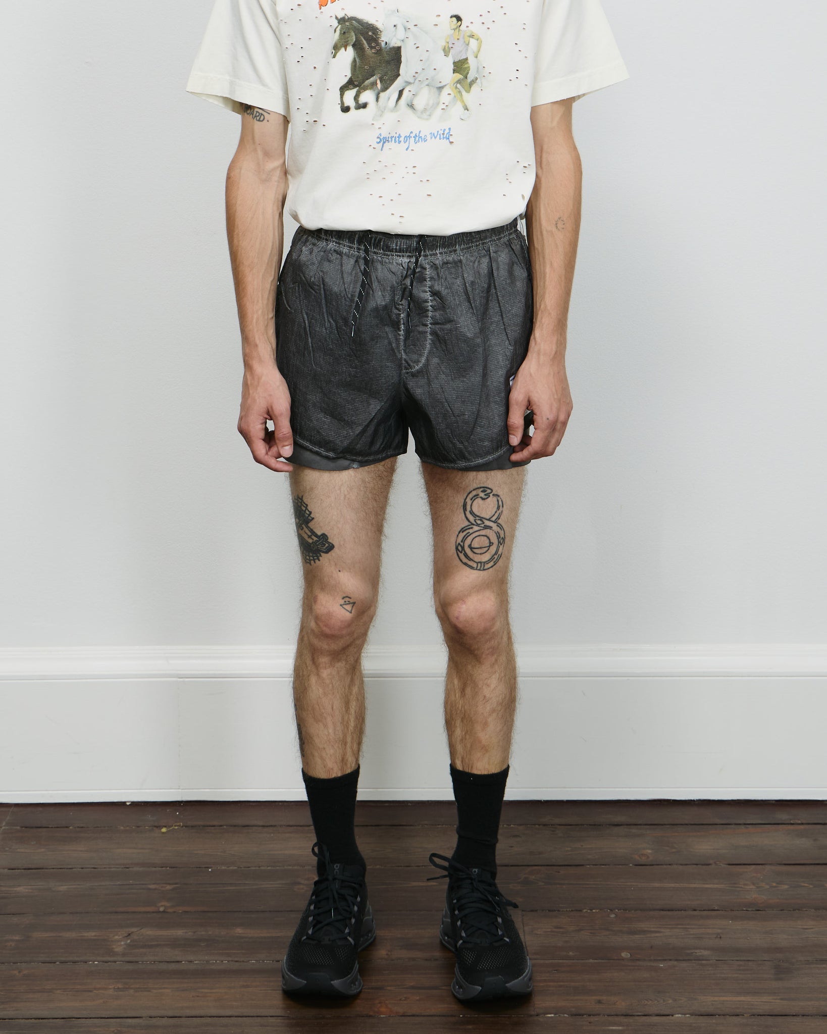 Rippy 3 Trail Shorts - Aged Black