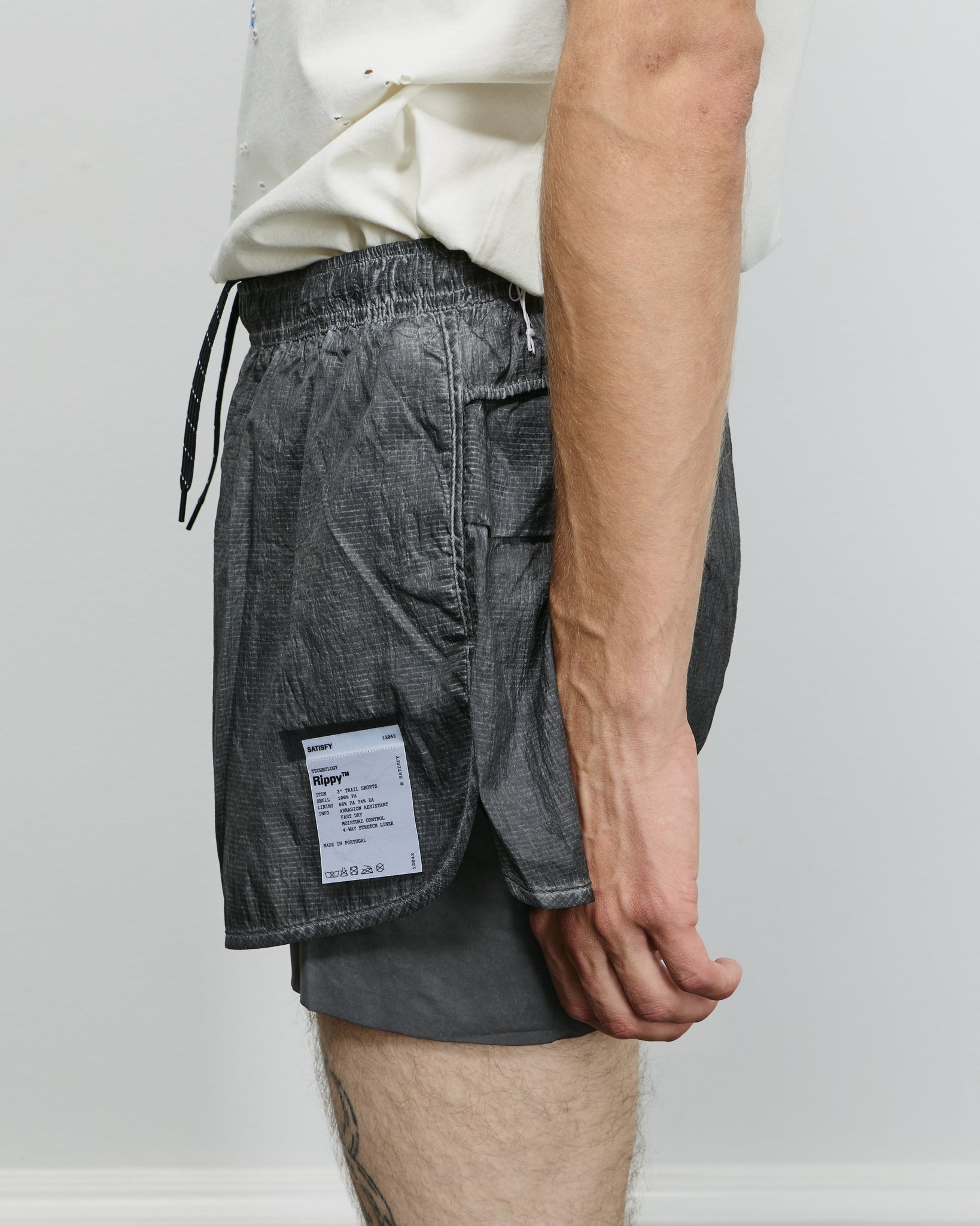 Rippy 3 Trail Shorts - Aged Black