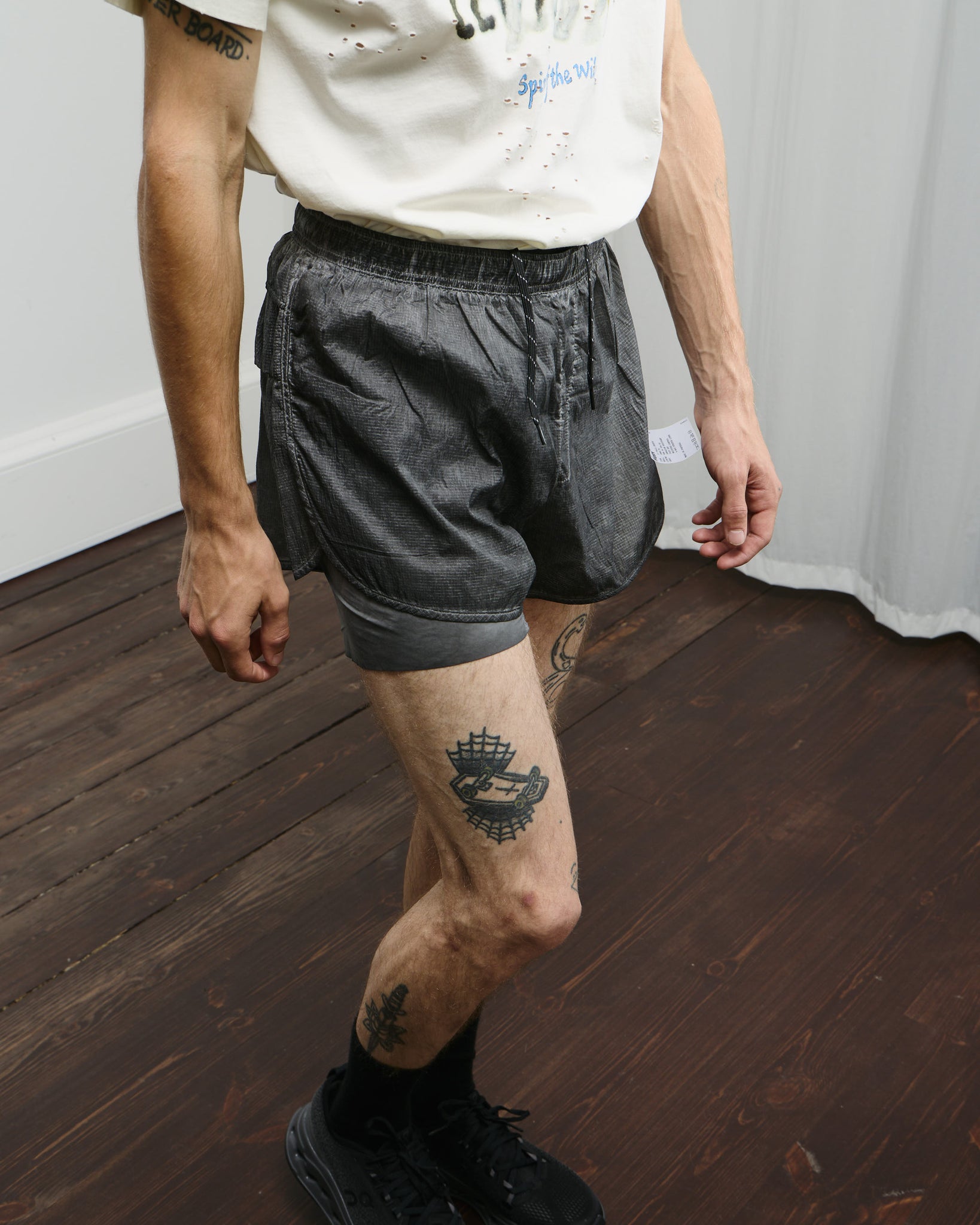 Rippy 3 Trail Shorts - Aged Black