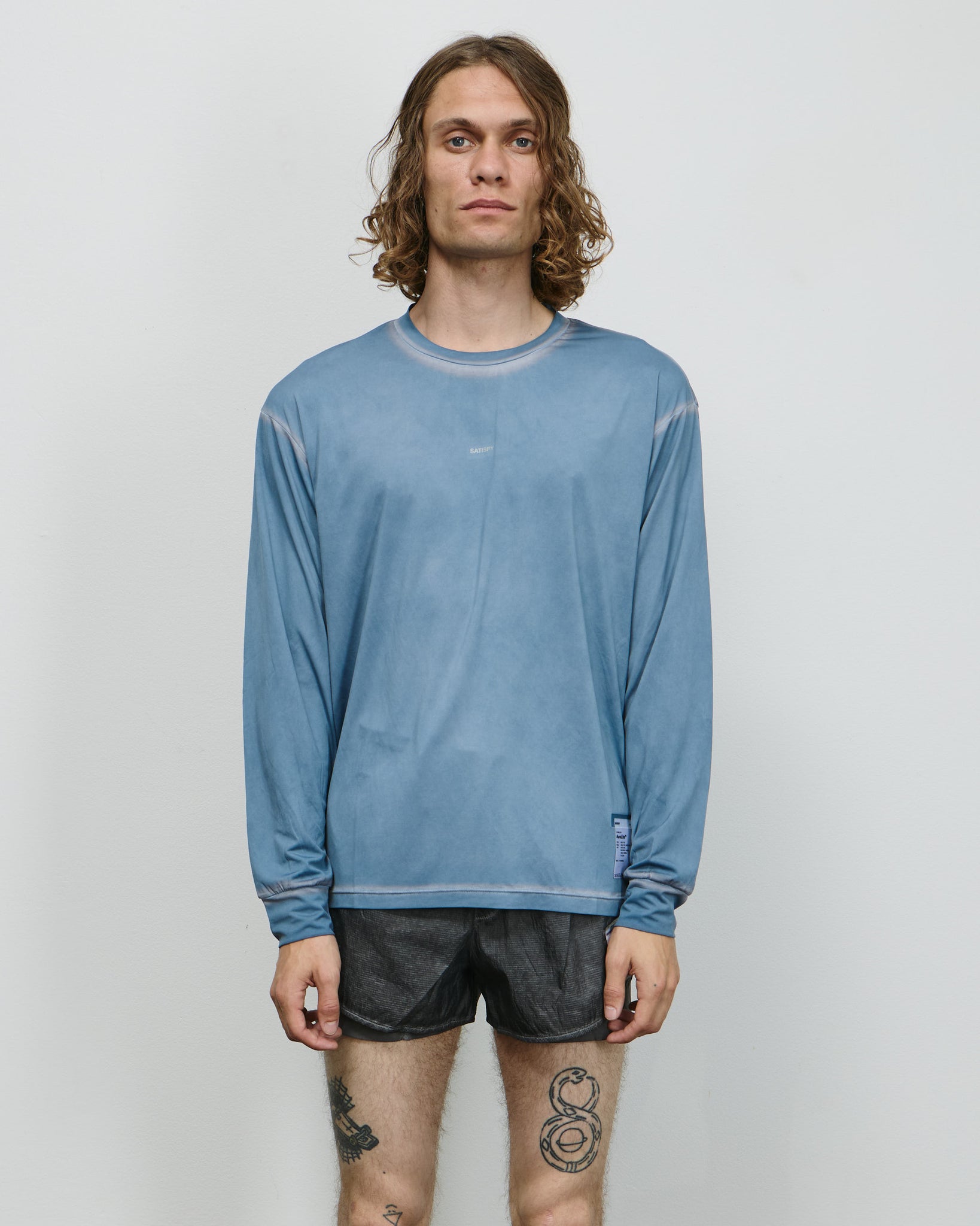 Auralite Long Tee - Pigment Slate