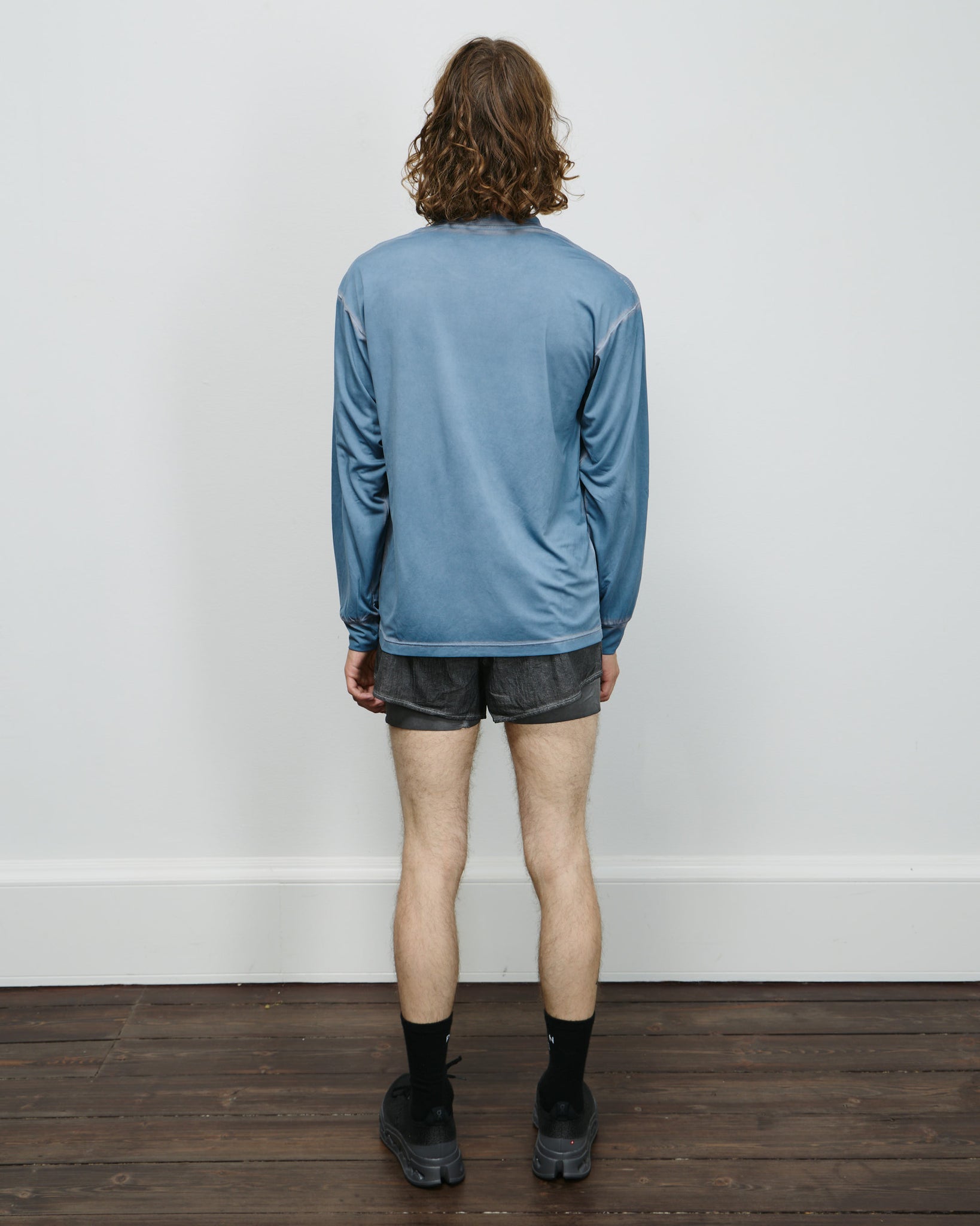 Auralite Long Tee - Pigment Slate