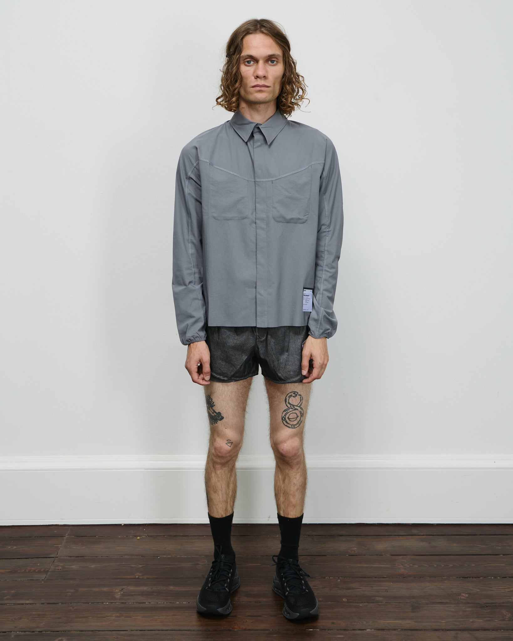 PeaceShell River Shirt - Lava Smoke