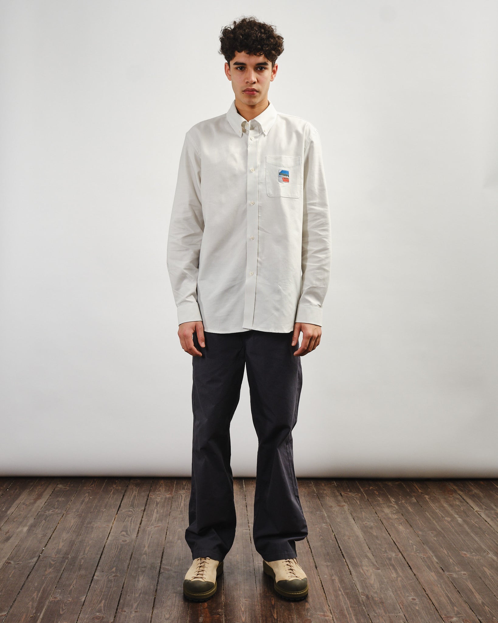 Deuce Oxford Shirt - Light Blue Stripe