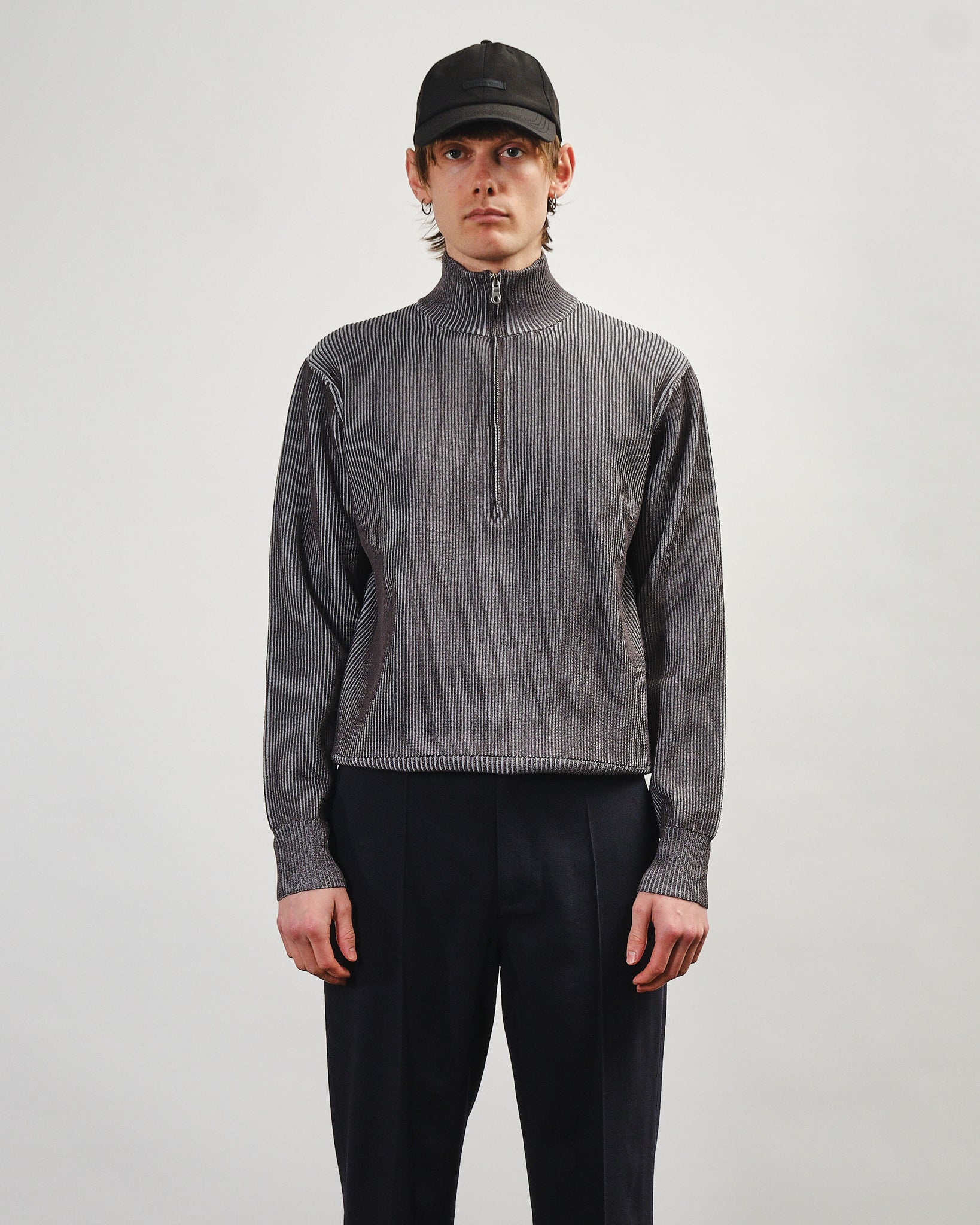 Half Zip - Grey