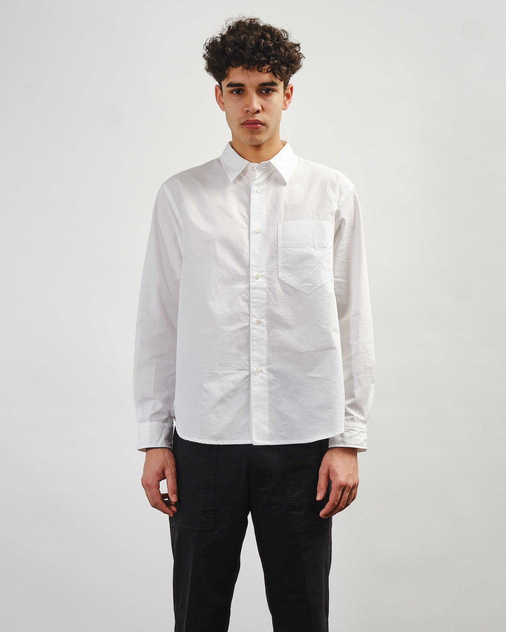 Washed CRP Classic Shirt - White