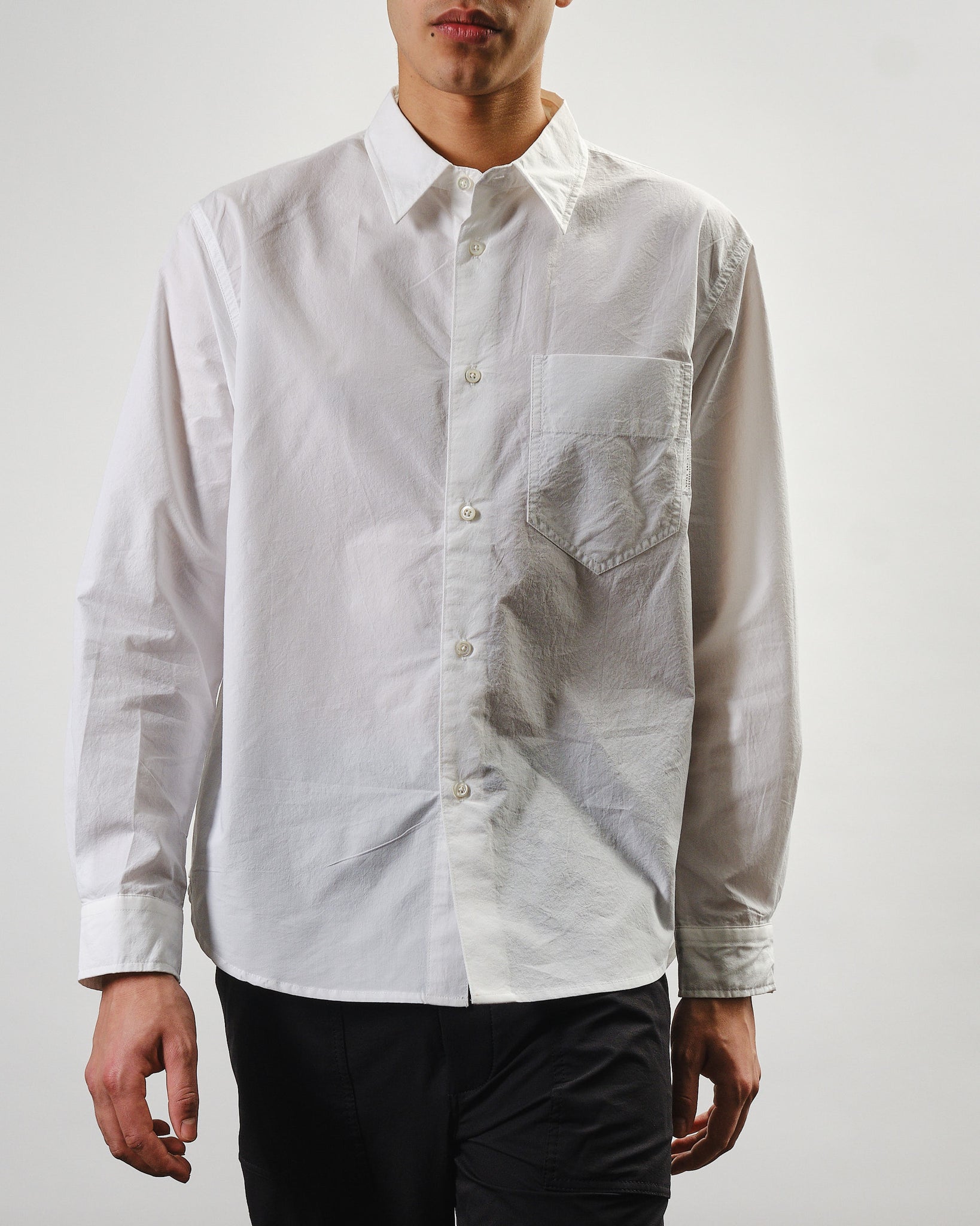 Washed CRP Classic Shirt - White