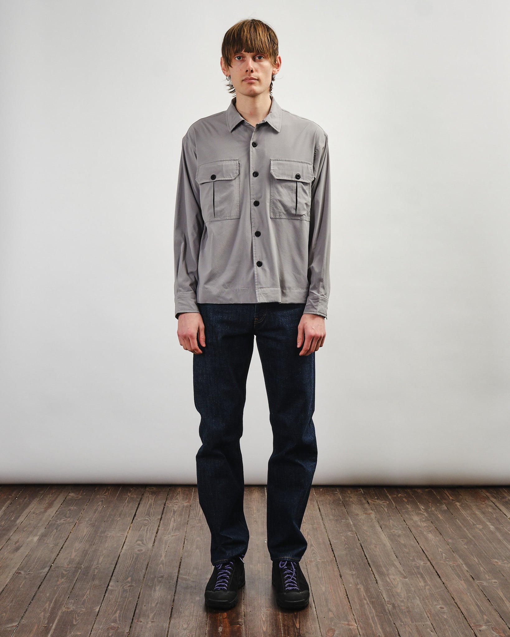 20D Ripstop Utility Shirt - Grey