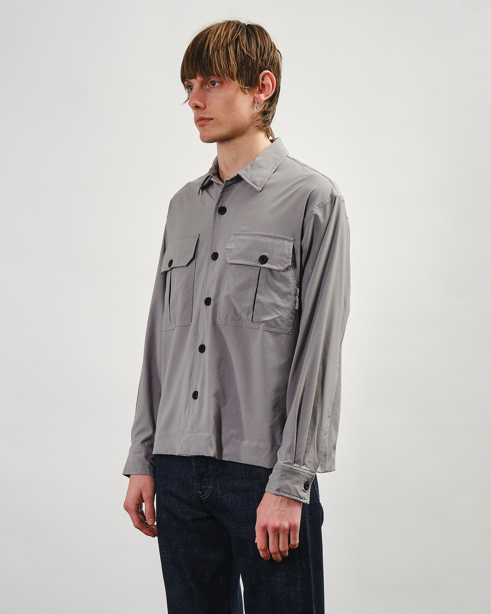 20D Ripstop Utility Shirt - Grey