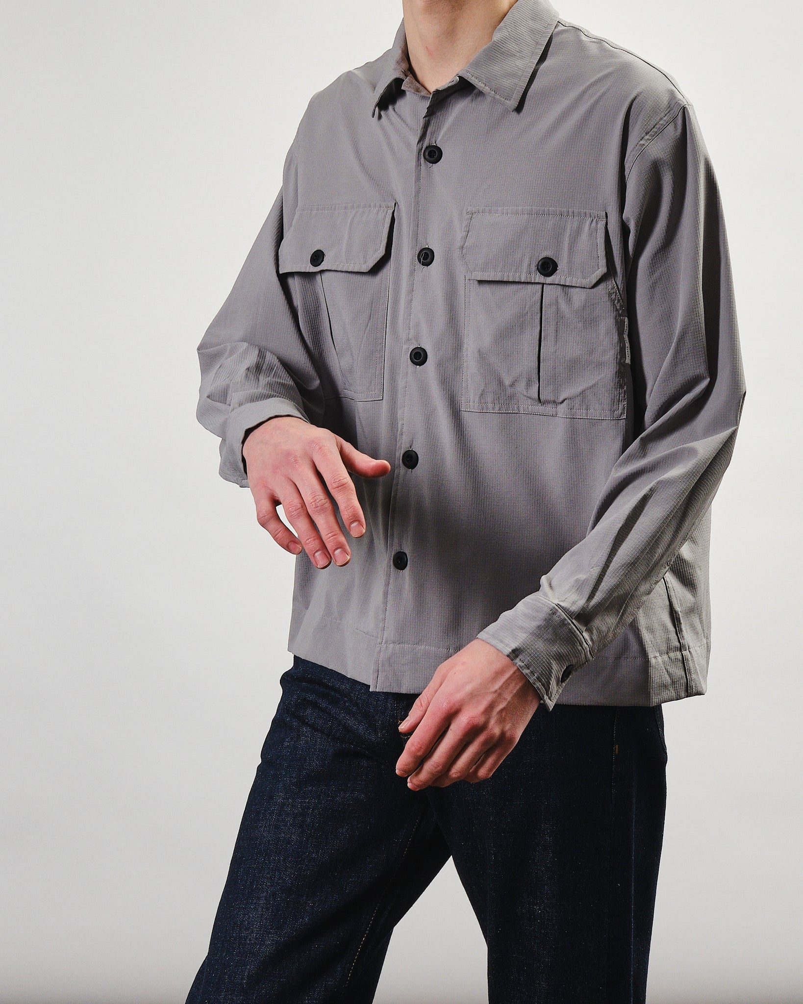 20D Ripstop Utility Shirt - Grey