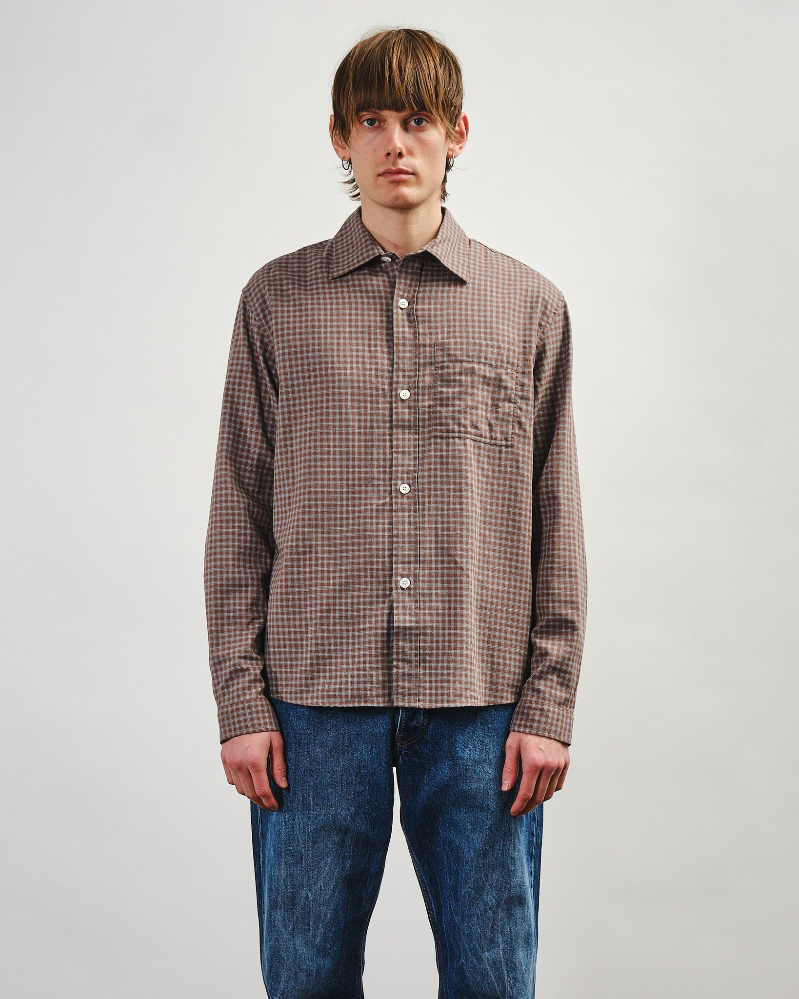 Another Shirt 4.0 - Chestnut Brown Check