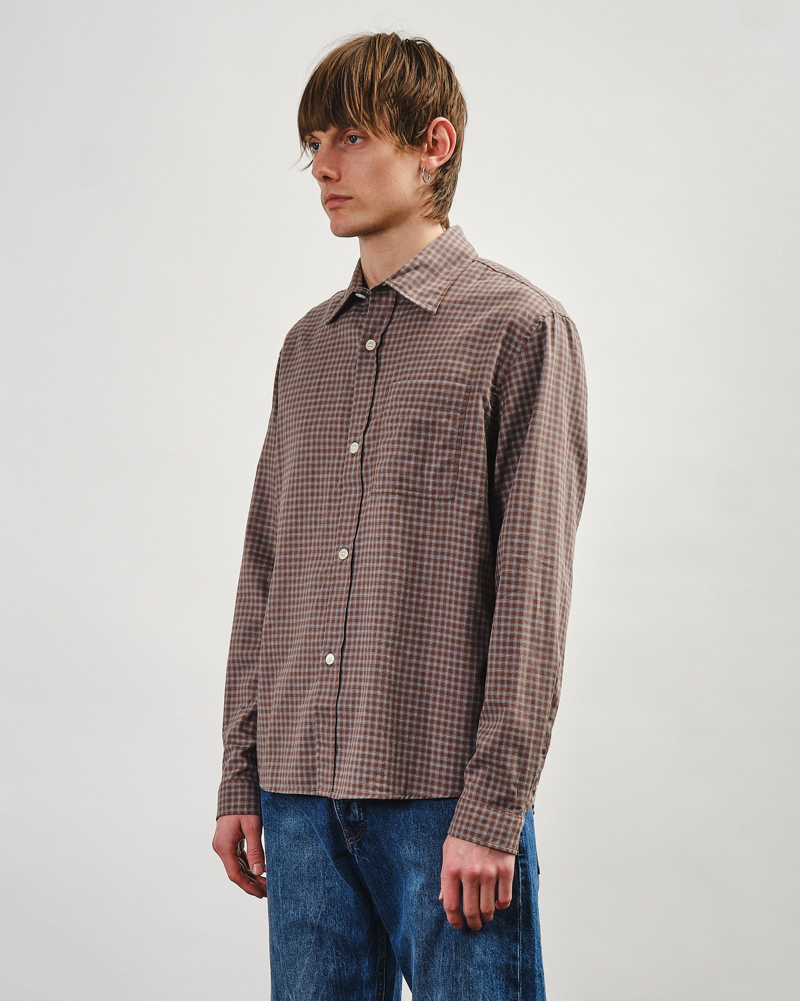 Another Shirt 4.0 - Chestnut Brown Check