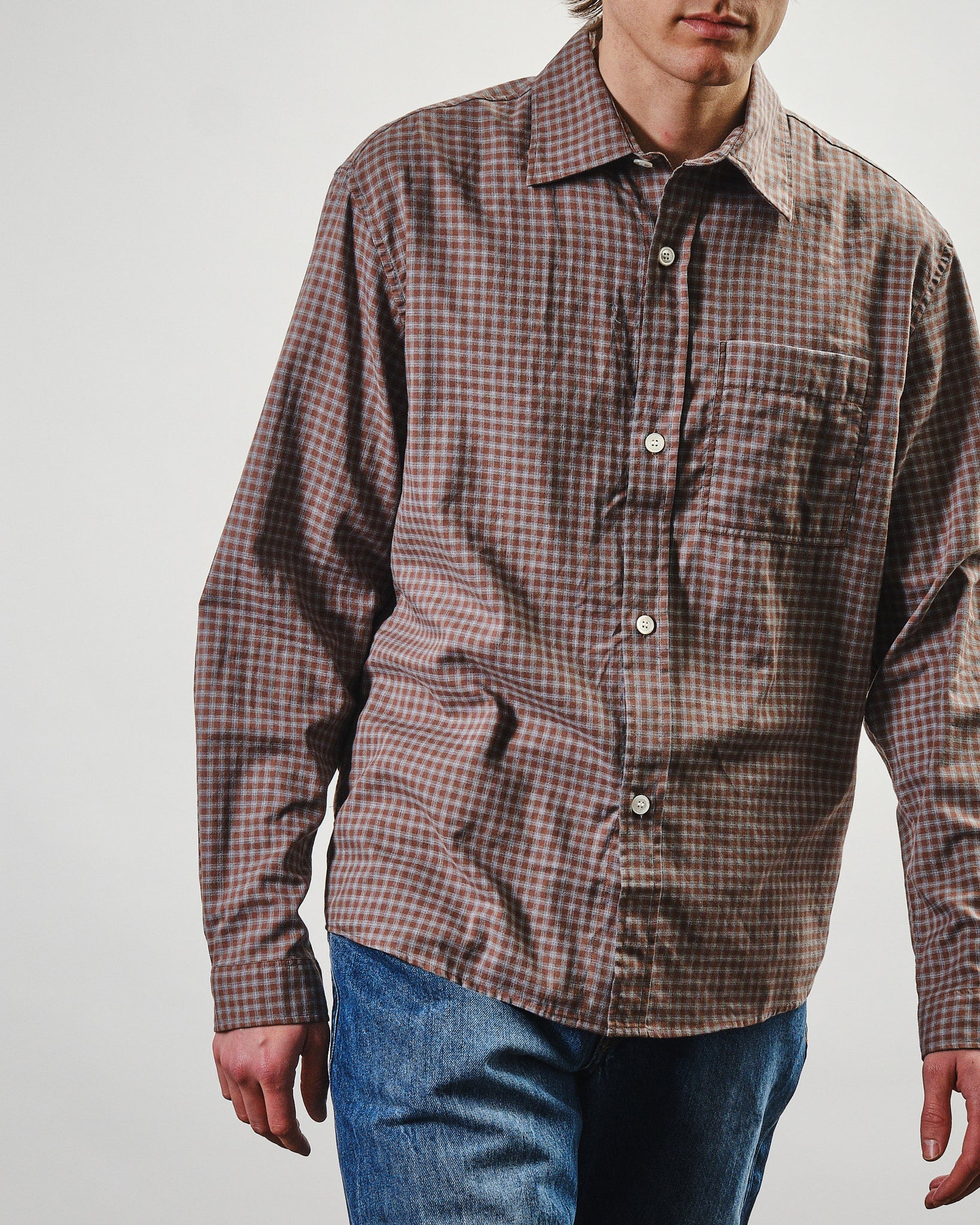 Another Shirt 4.0 - Chestnut Brown Check