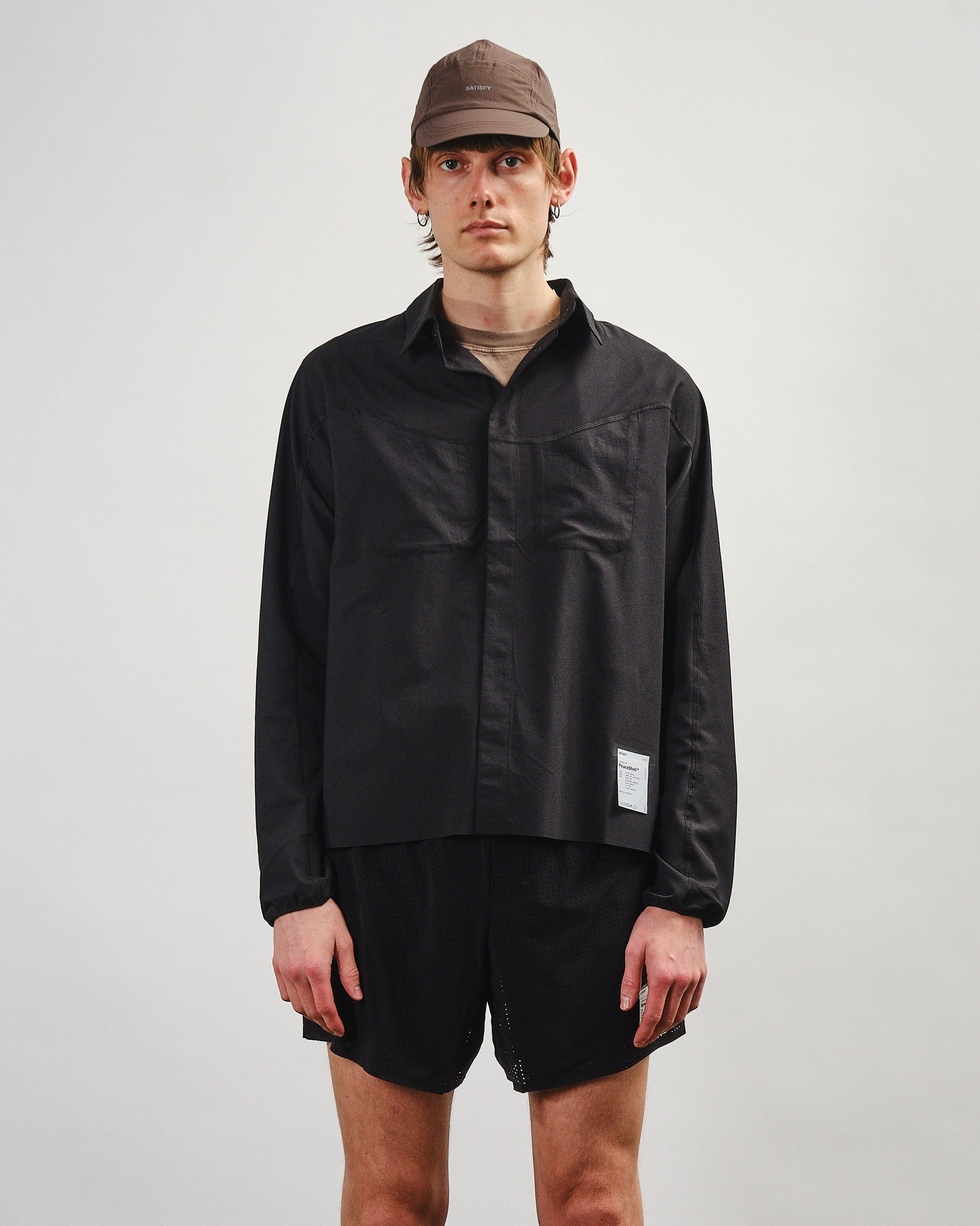 PeaceShell River Shirt - Black