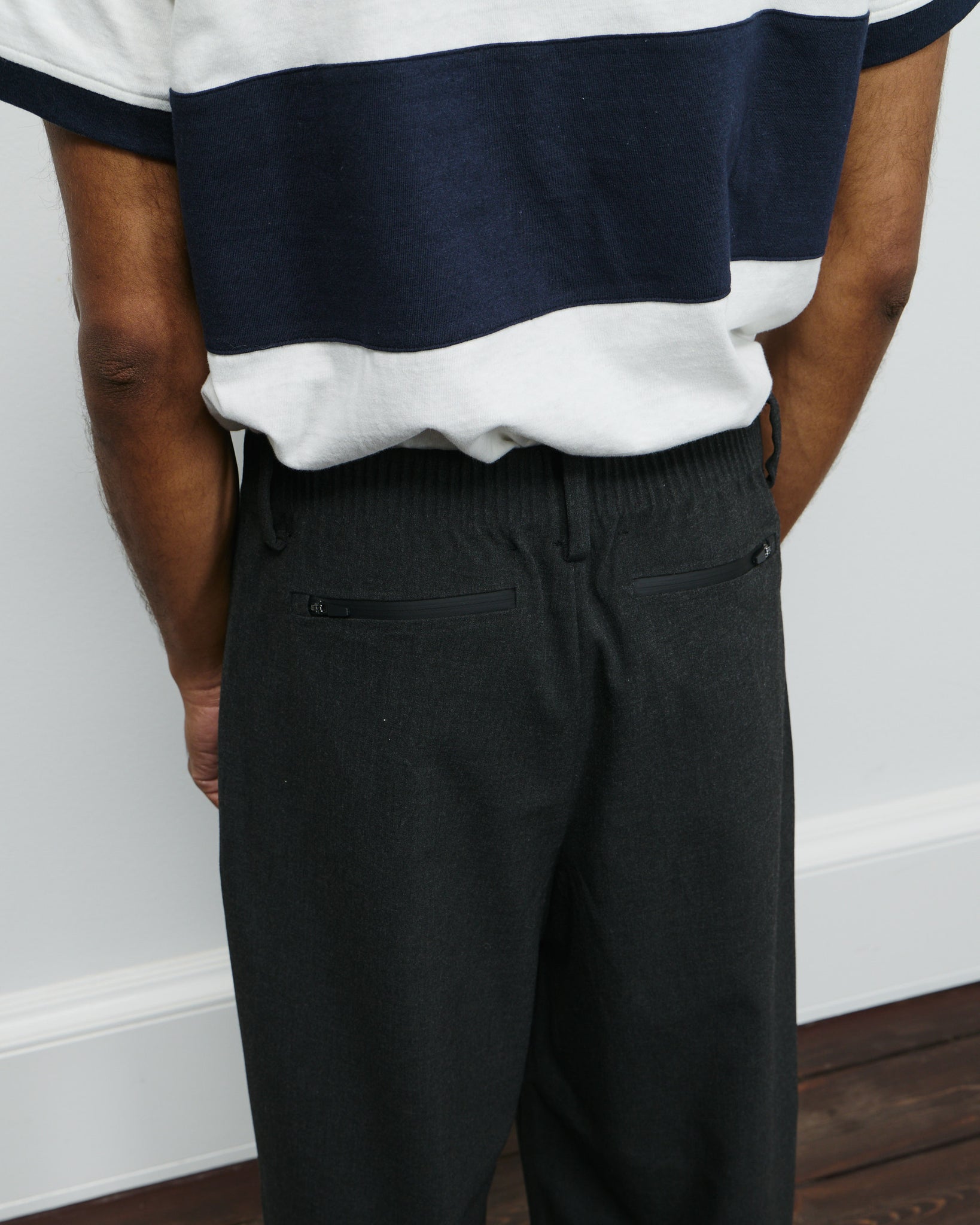 Waypoint Texture Trouser - Dark Grey