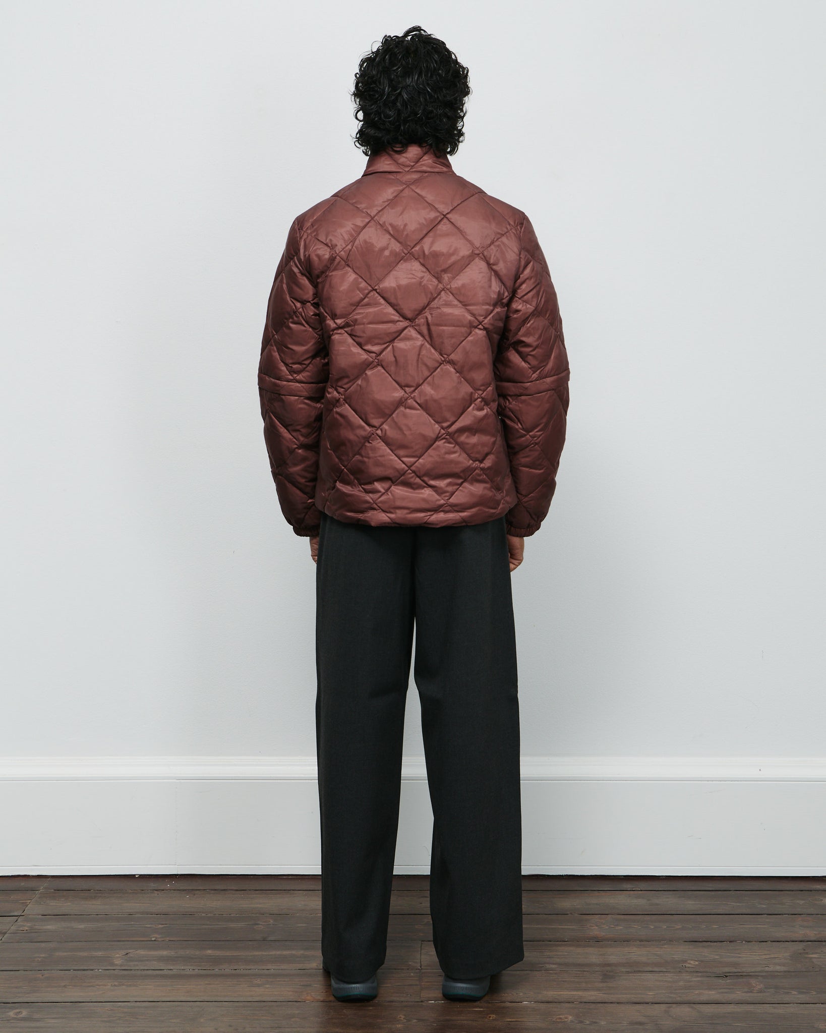 Base LT Down Zip Jacket - Maroon