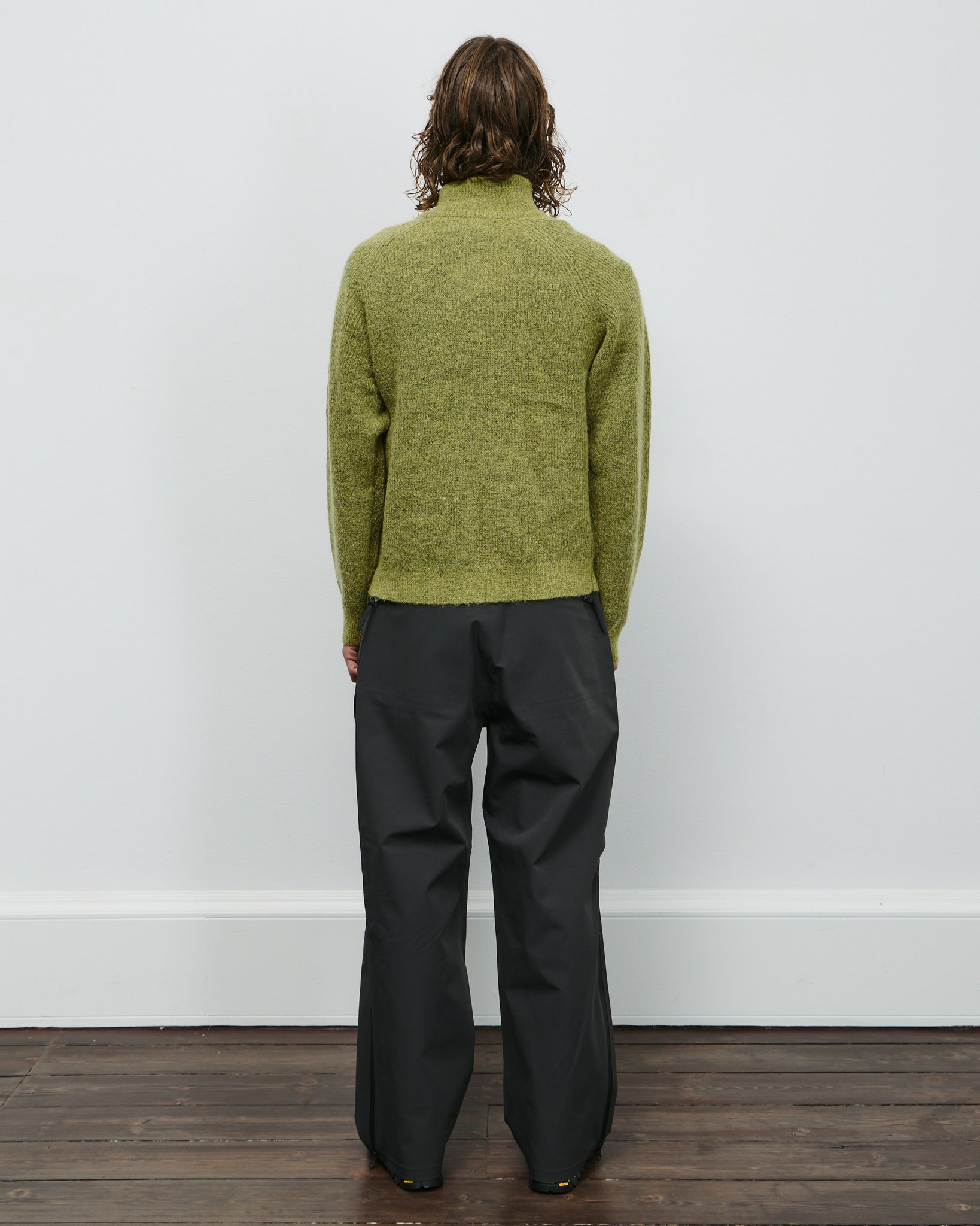 Essence Mohair Mixed Knit Top - Yellow