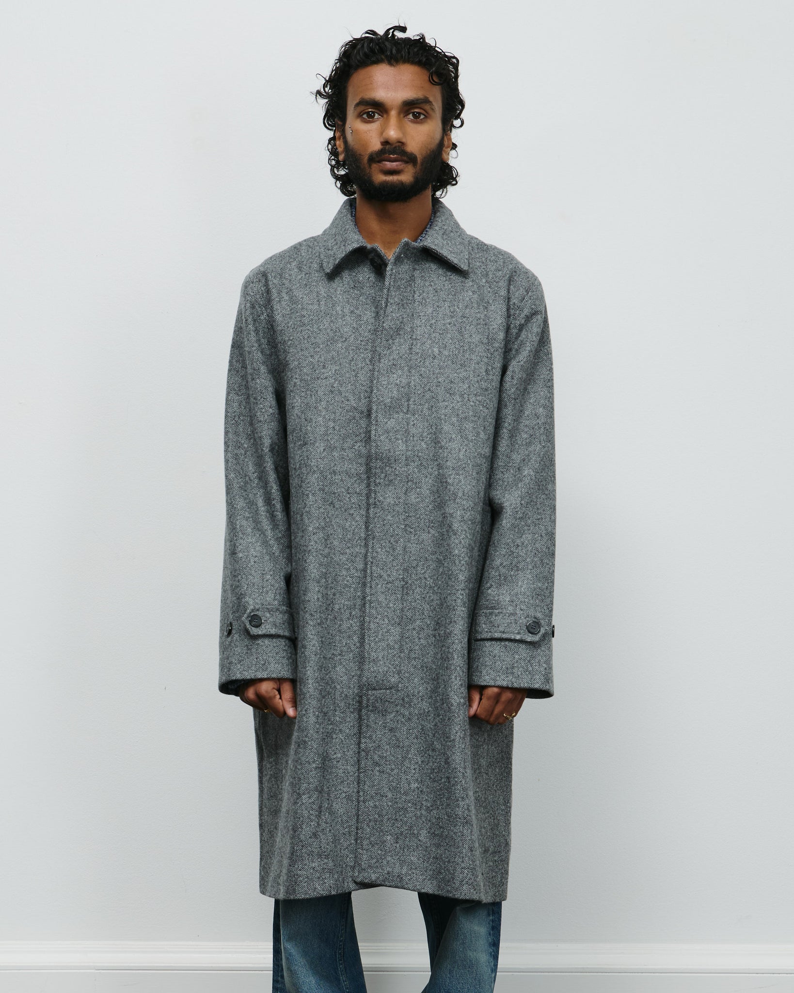 Heritage Wool Coat - Grey