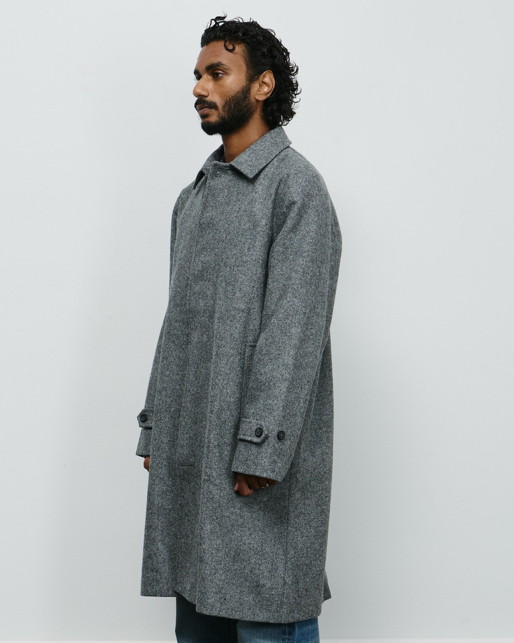 Heritage Wool Coat - Grey
