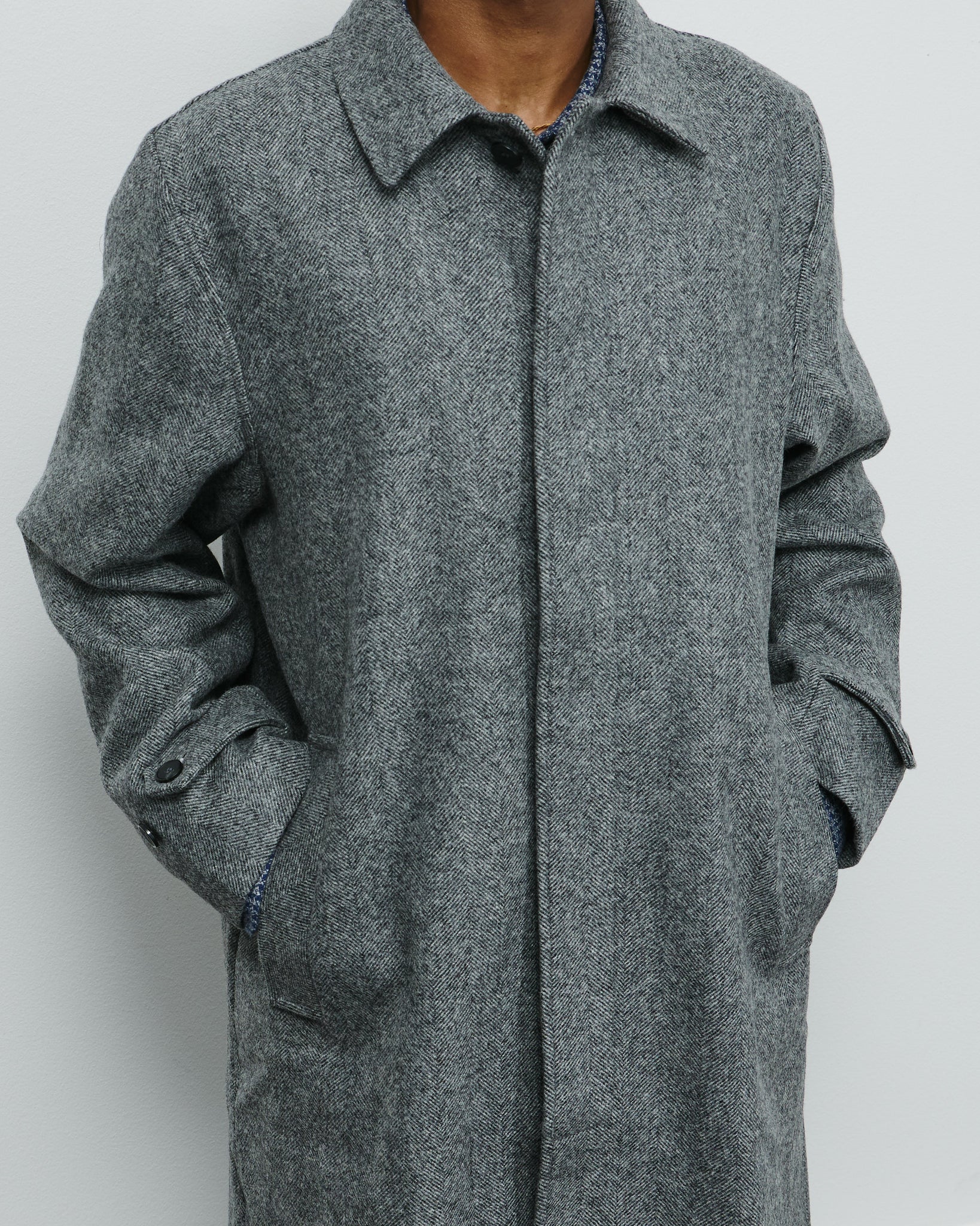 Heritage Wool Coat - Grey