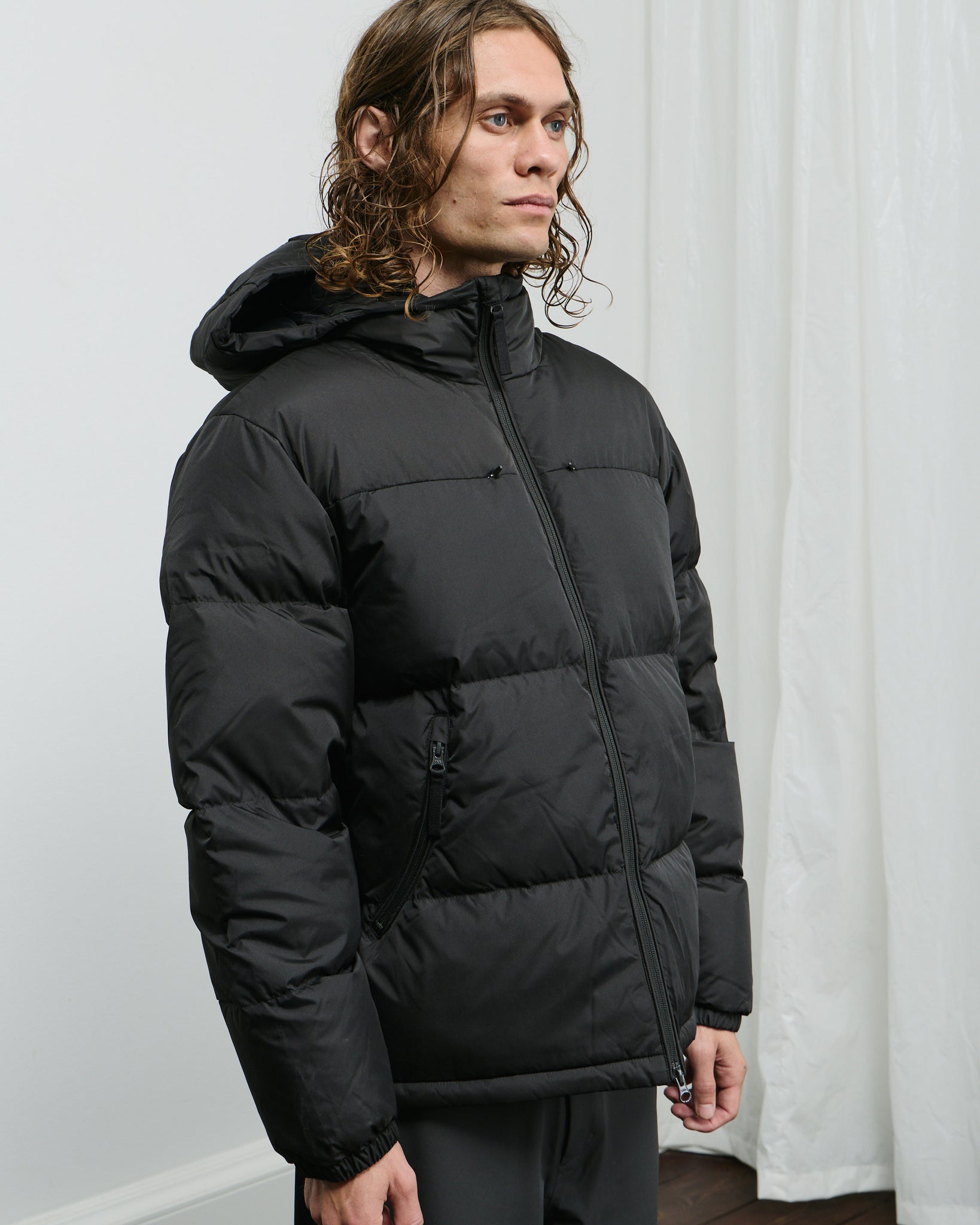 Element Down Jacket - Charcoal Black