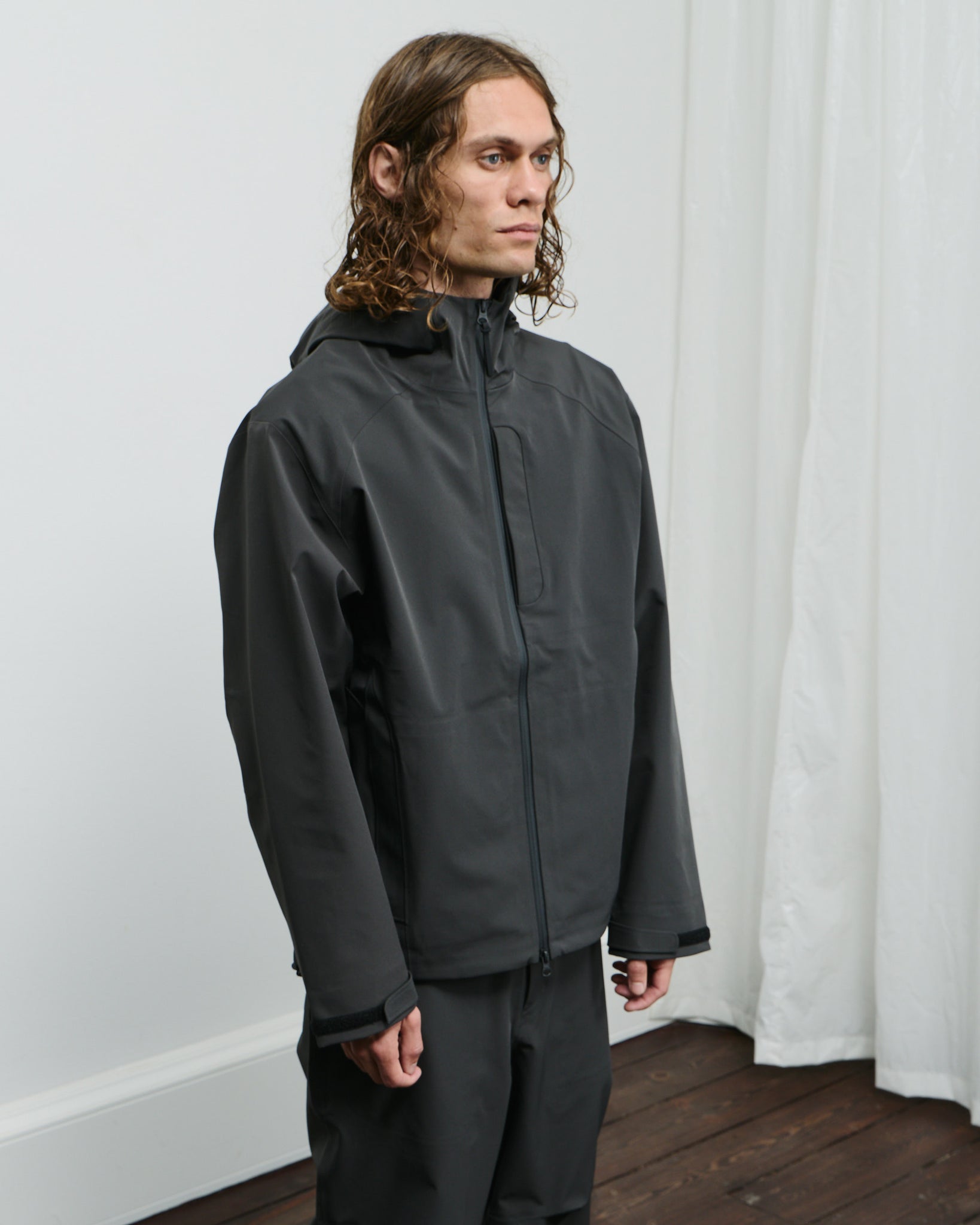 Arc 3L Shell Jacket - Charcoal Black