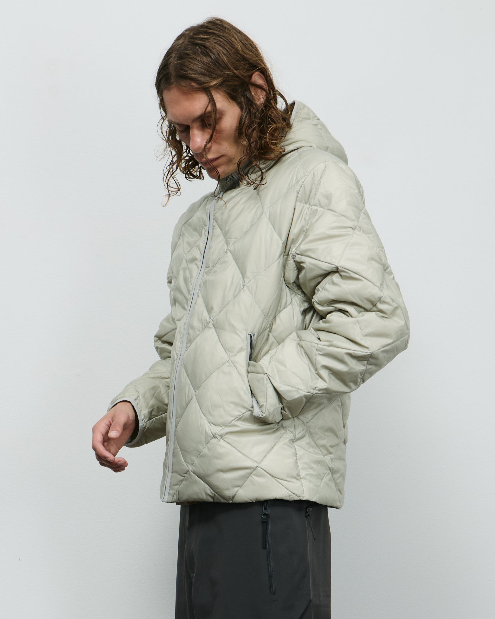 Base LT Down Hooded Jacket - Sand