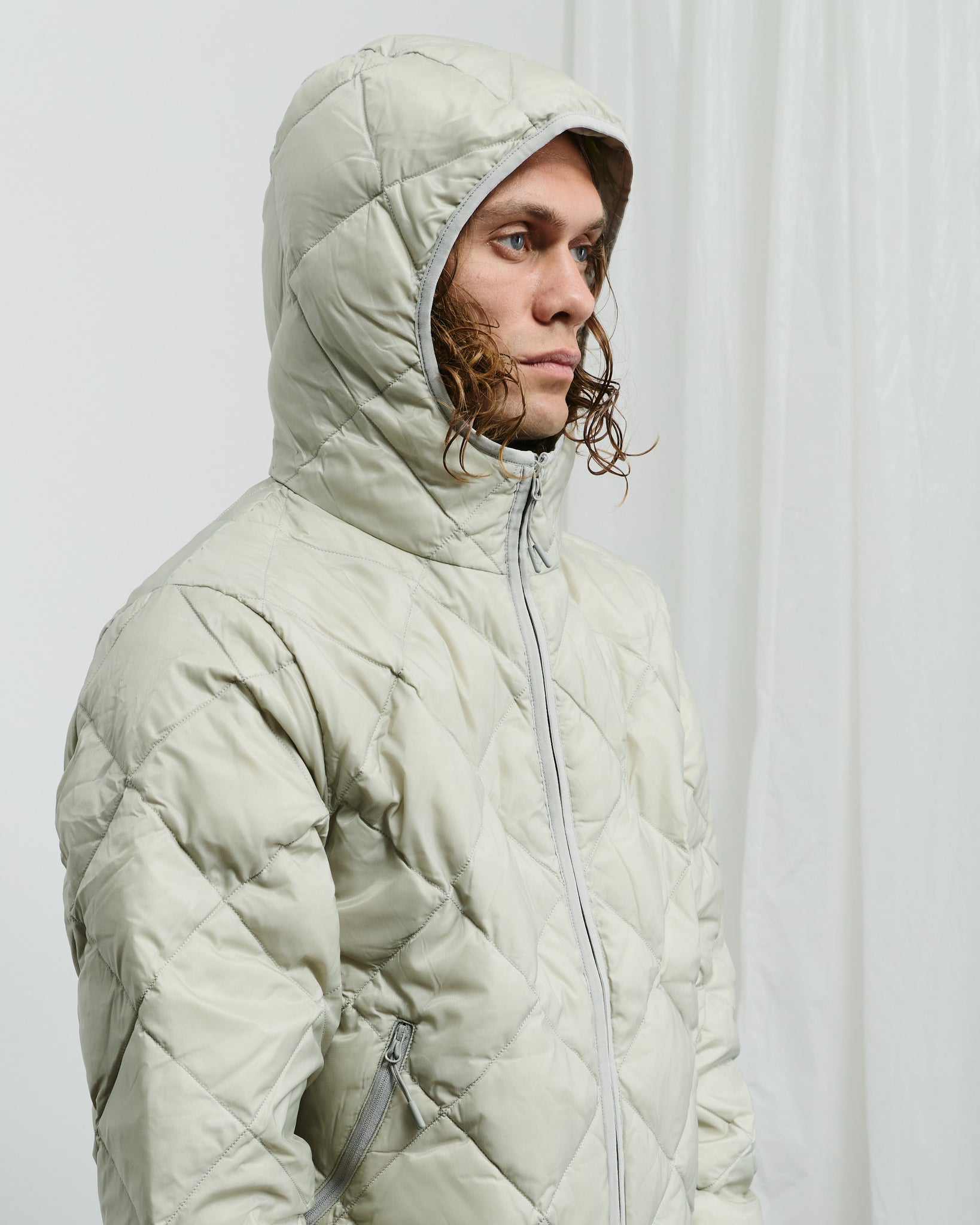 Base LT Down Hooded Jacket - Sand