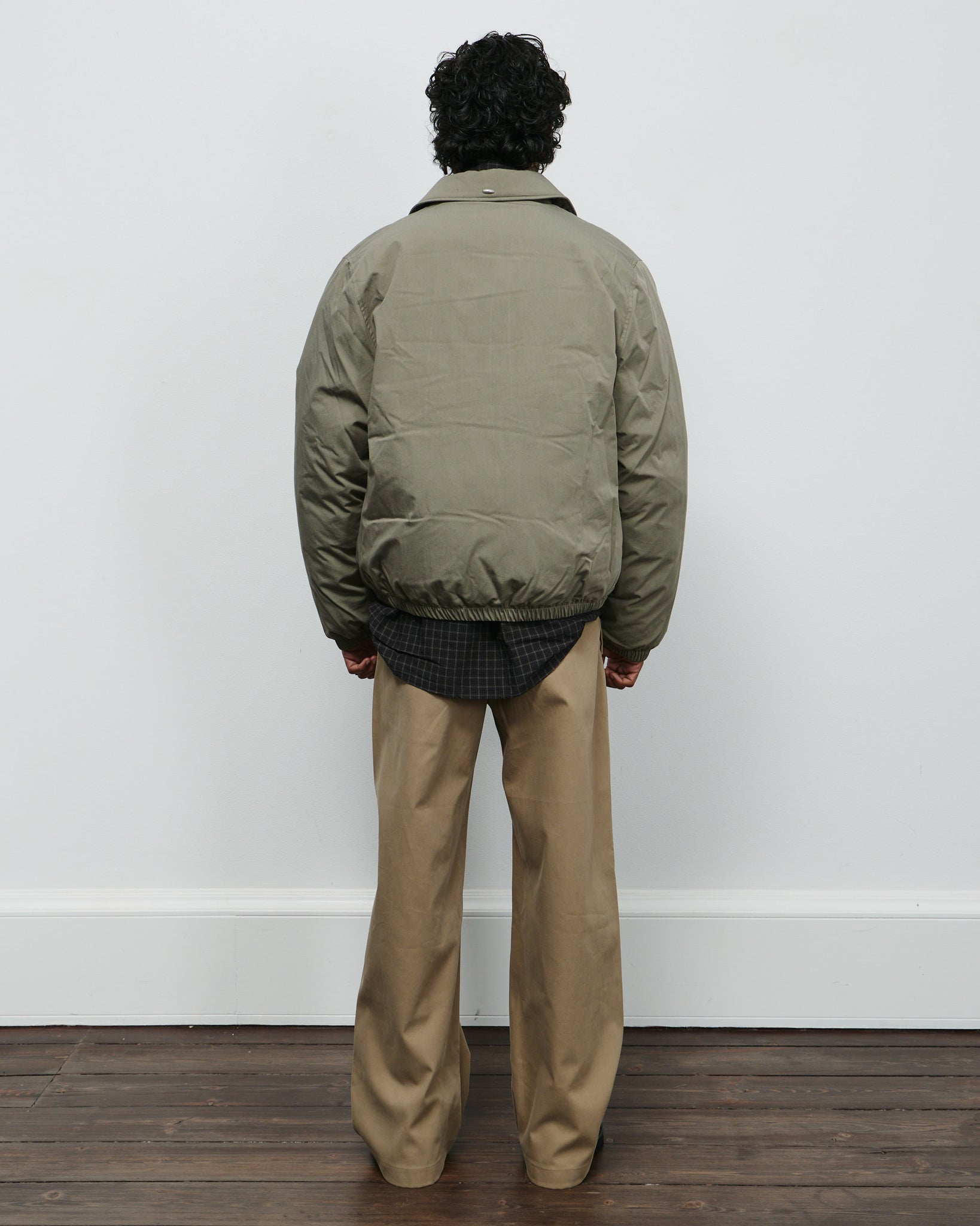 Avenue Puffer - Solaro Sage Tide Cotton Nylon